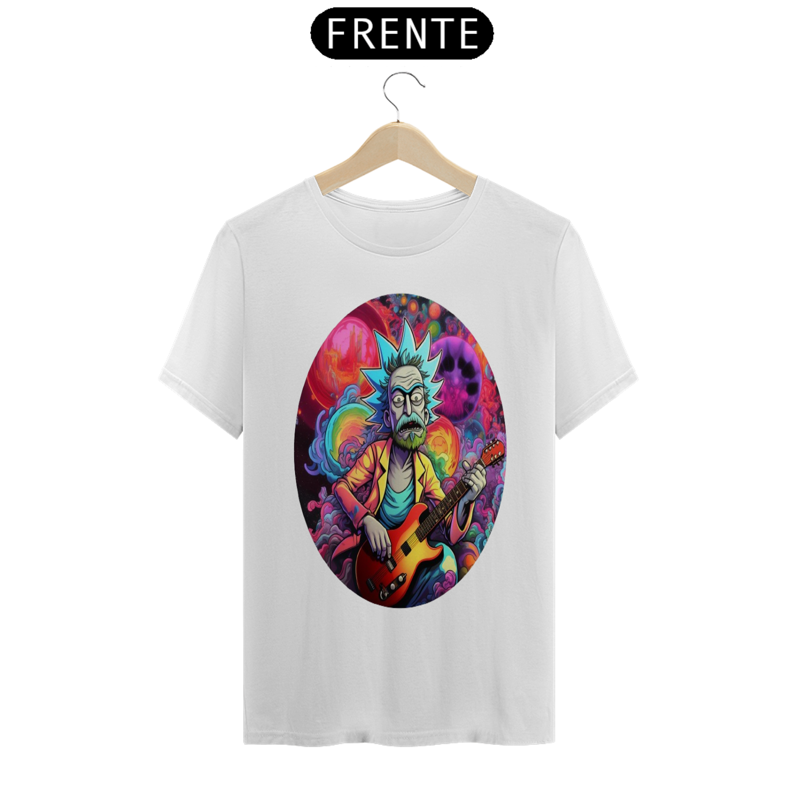 Nome do produto: Camiseta Unissex: Rick Alternativo