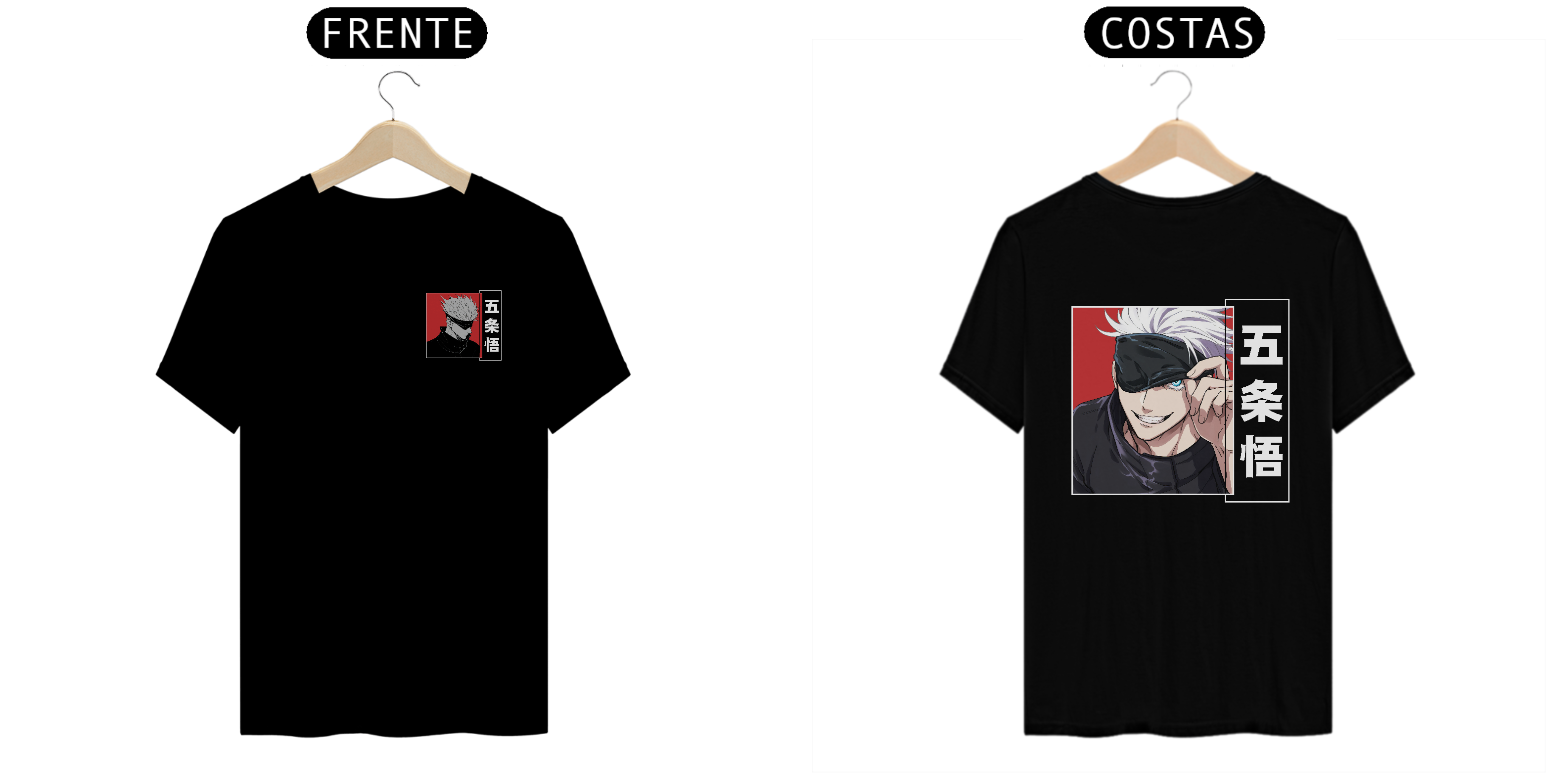 Nome do produto: Camiseta Unissex: Satoro Gojou