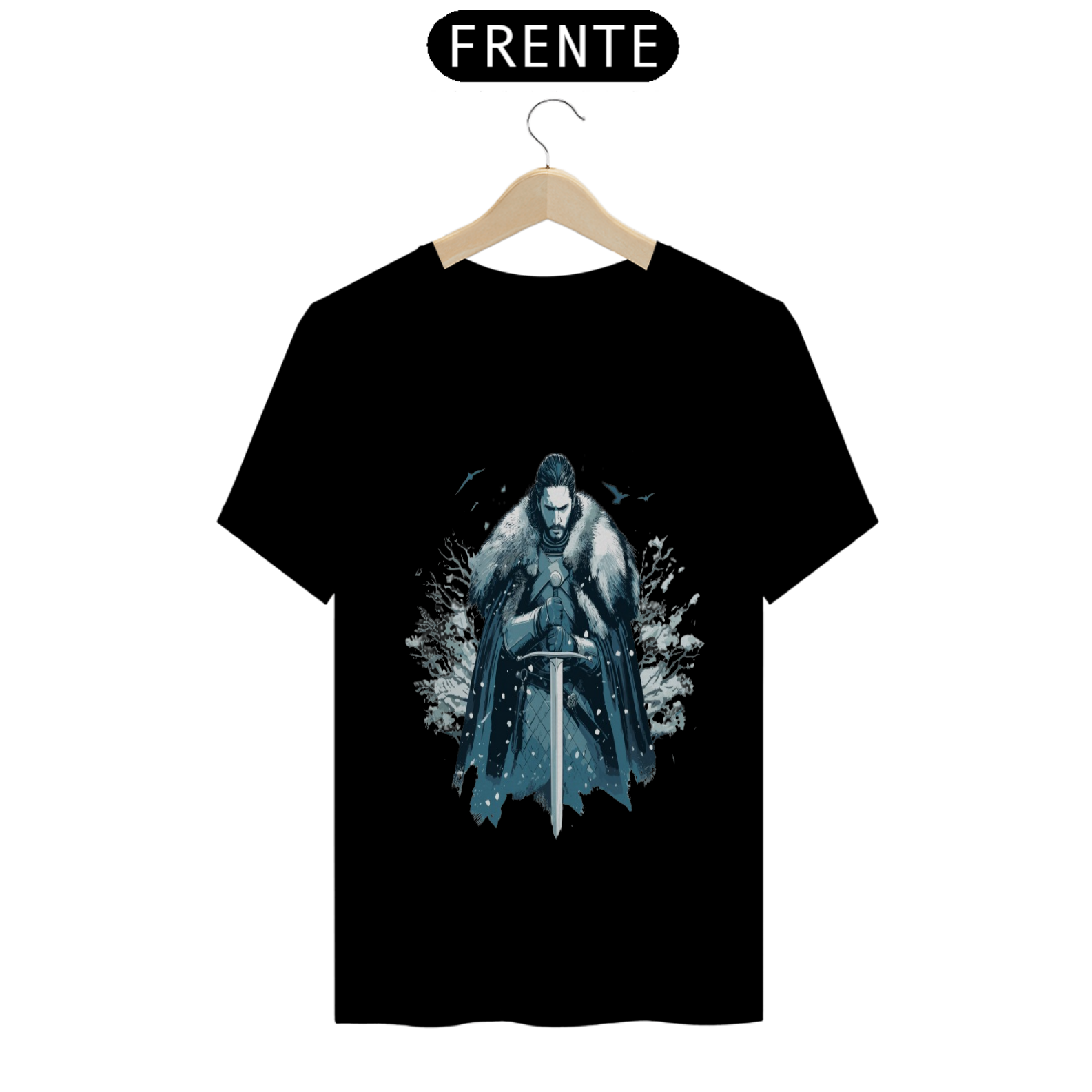 Nome do produto: Camiseta Unissex: Jon Snow
