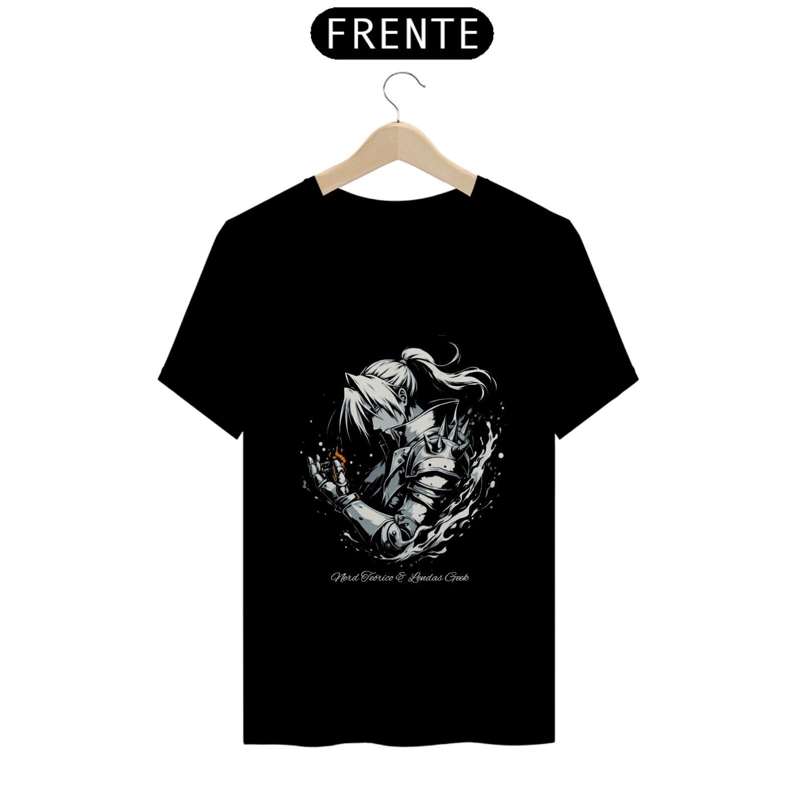 Nome do produto: Camiseta Unissex: Edward Elric(Fullmetal)