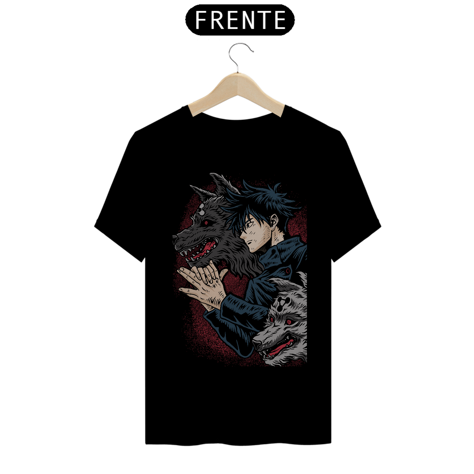 Nome do produto: Camiseta Unissex: Cães Gêmeos 