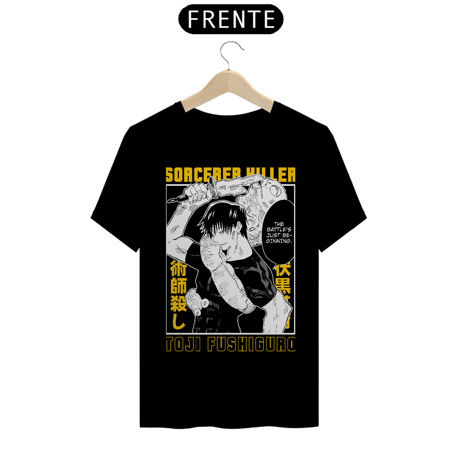 Nome do produto: Camiseta Unissex: Assassino de Feiticeiros 