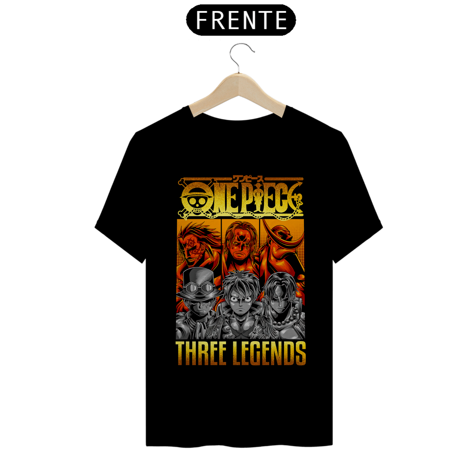 Nome do produto: Camiseta Unissex: Três Lendas