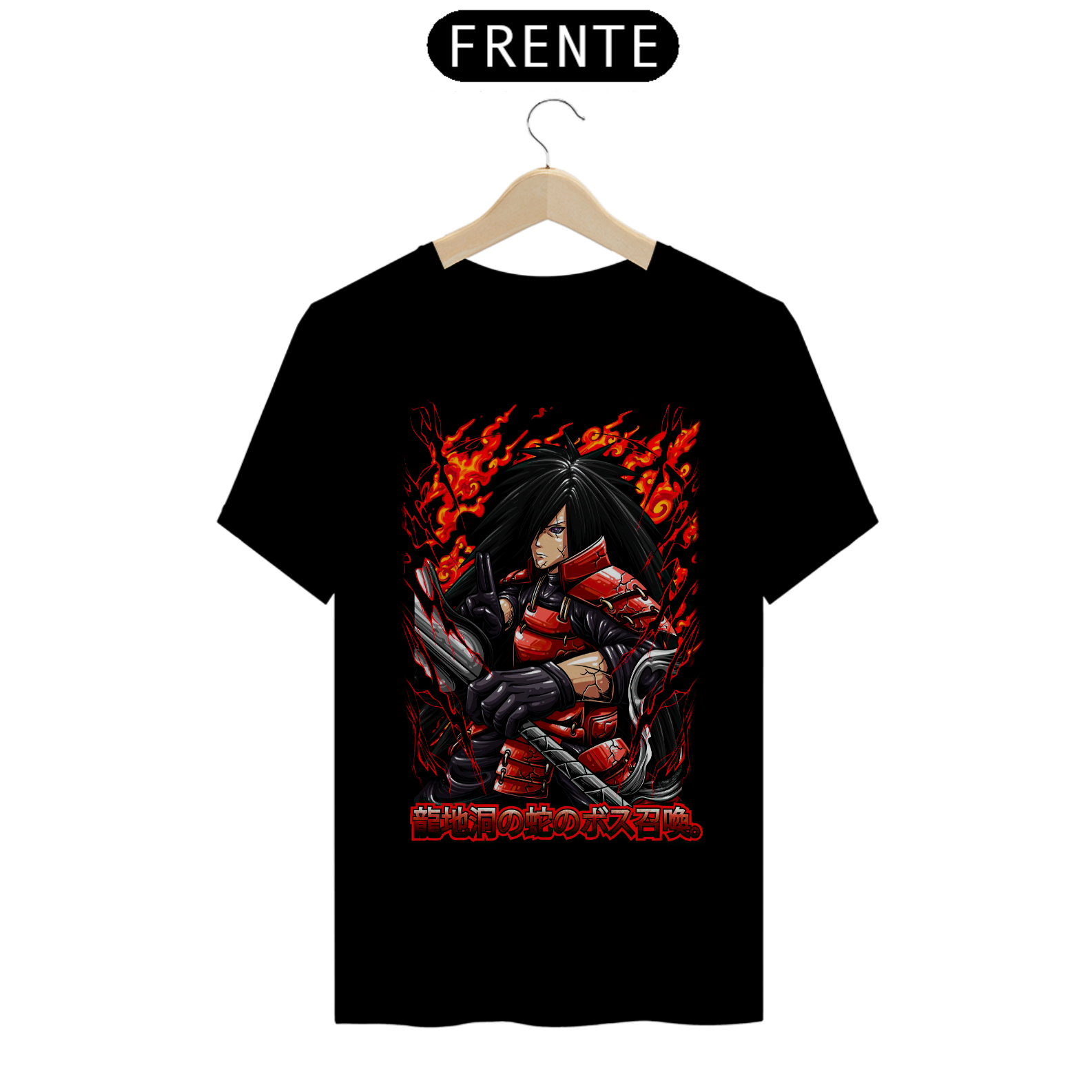 Nome do produto: Camiseta Unissex: Madara Uchiha