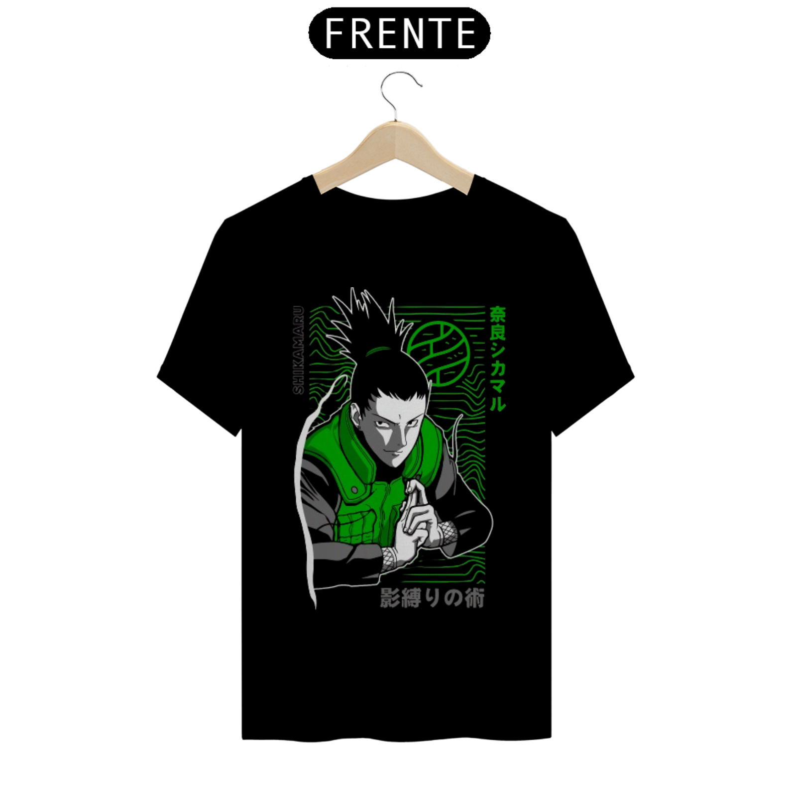Nome do produto: Camiseta Unissex: Shikamaru