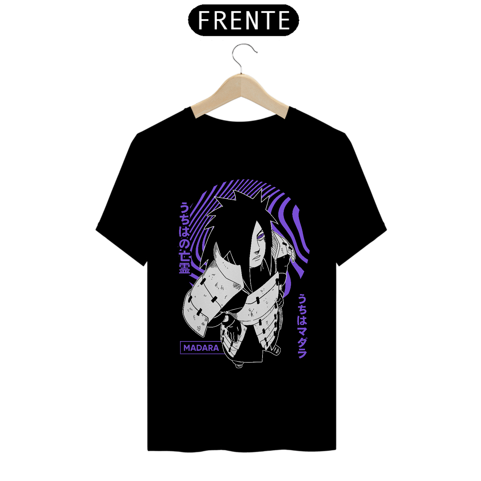 Nome do produto: Camiseta Unissex: Uchiha Madara
