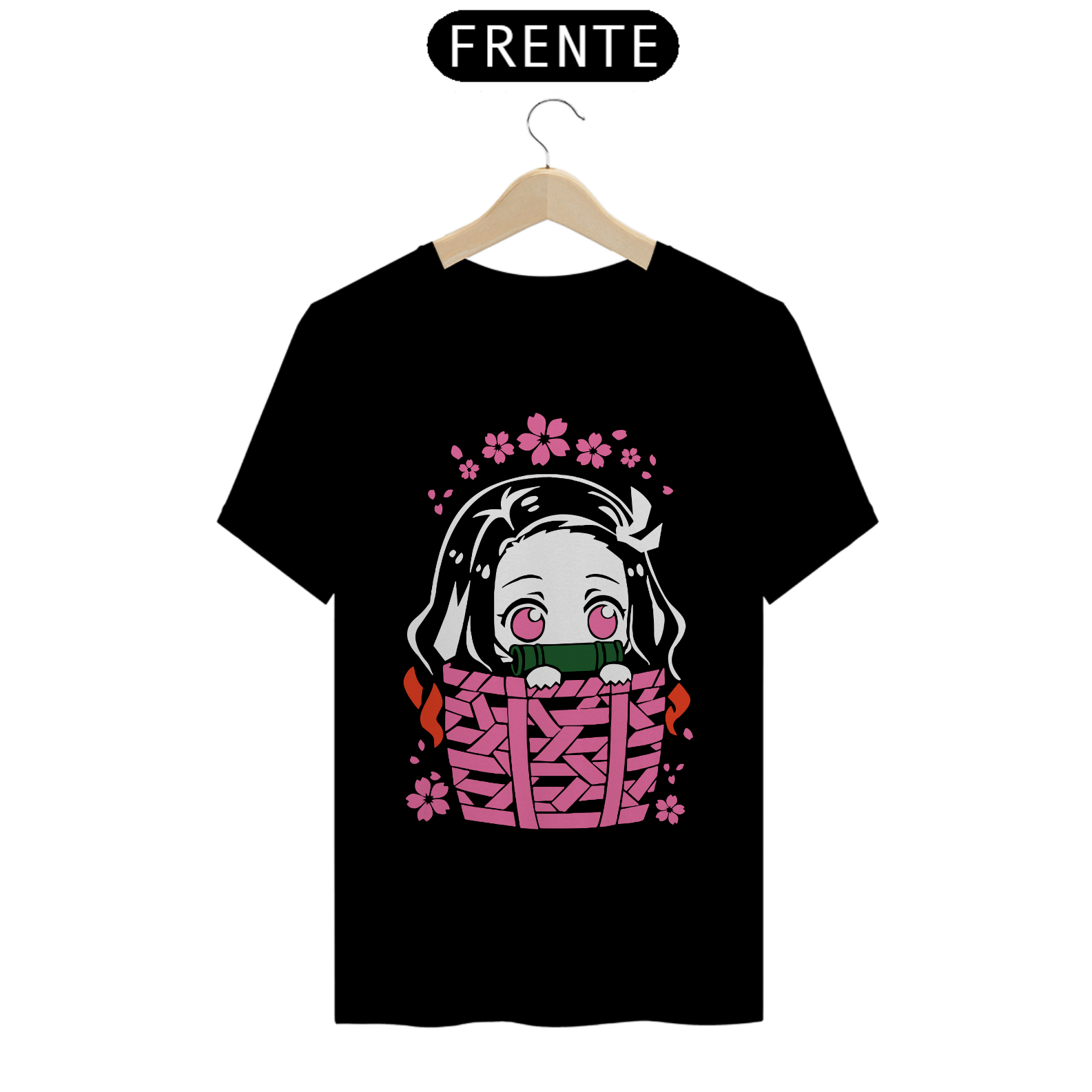 Nome do produto: Camiseta Unissex: Kawai Nezuko(v2)