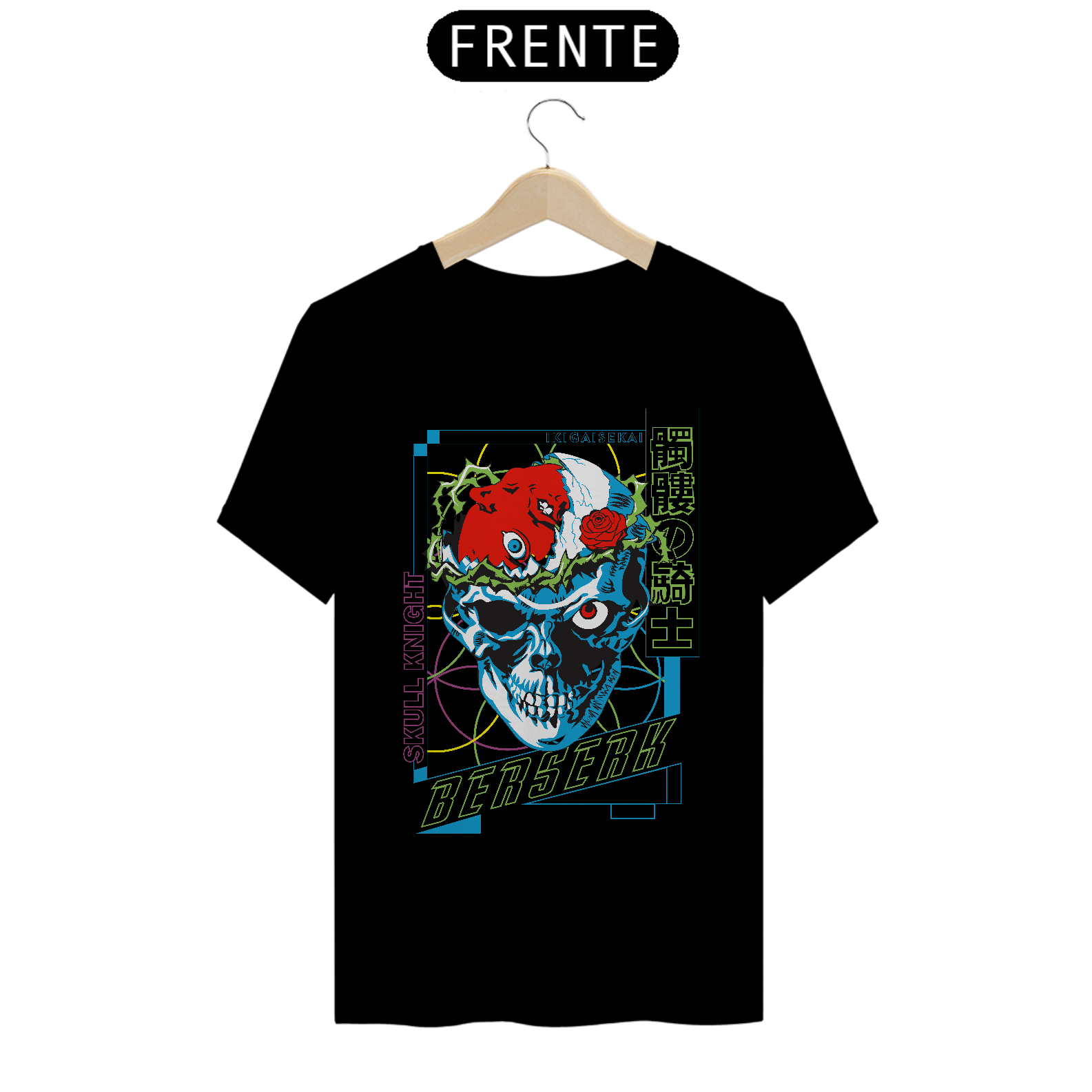 Nome do produto: Camiseta Unissex: Skull Knight