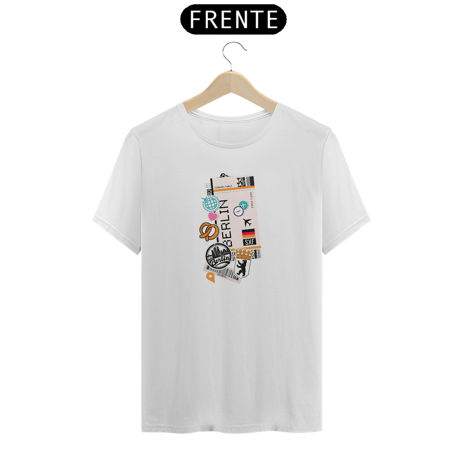 Nome do produto: Camiseta Berlin