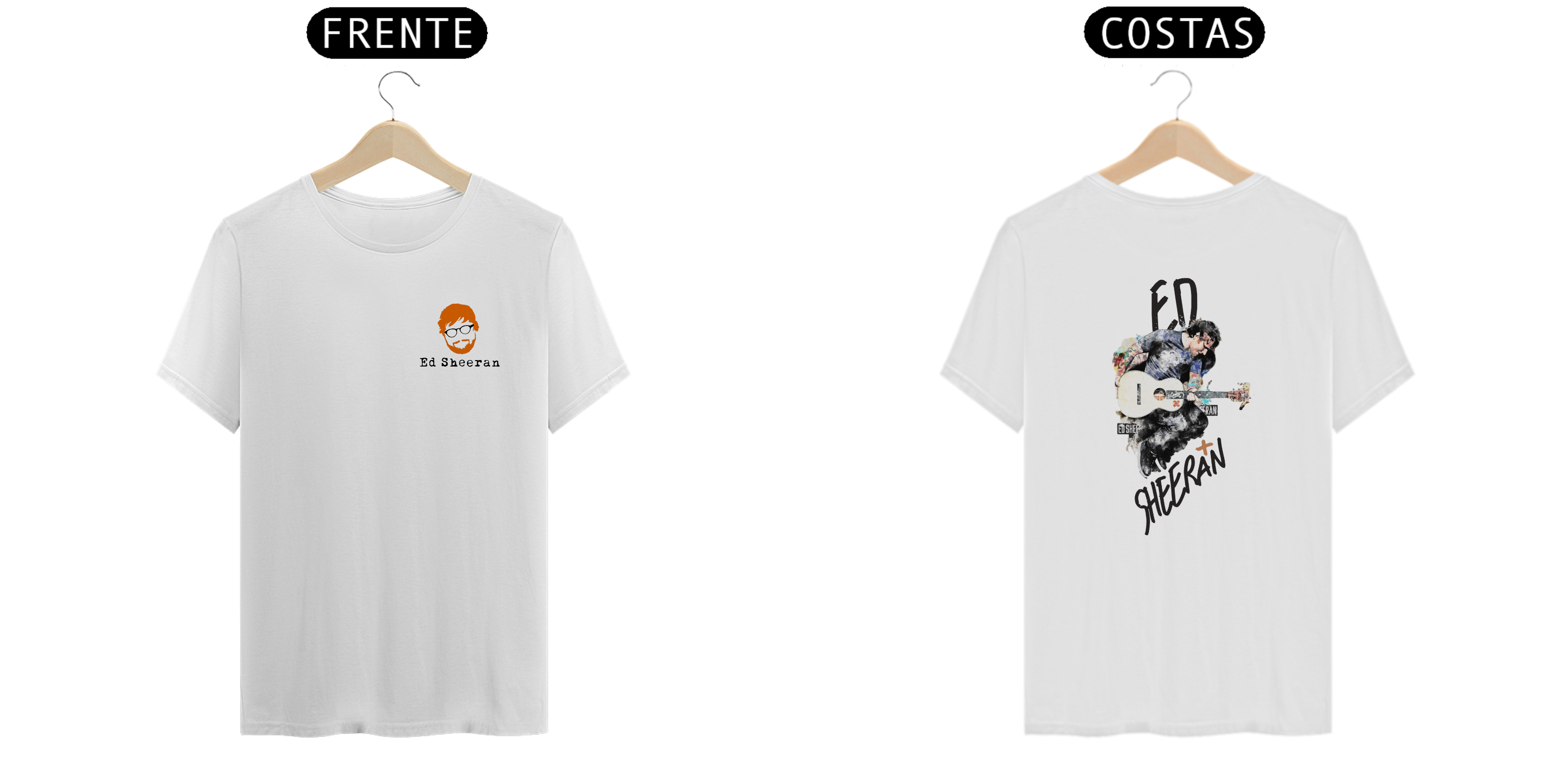 Nome do produto: Camiseta Masculina Ed Sheeran