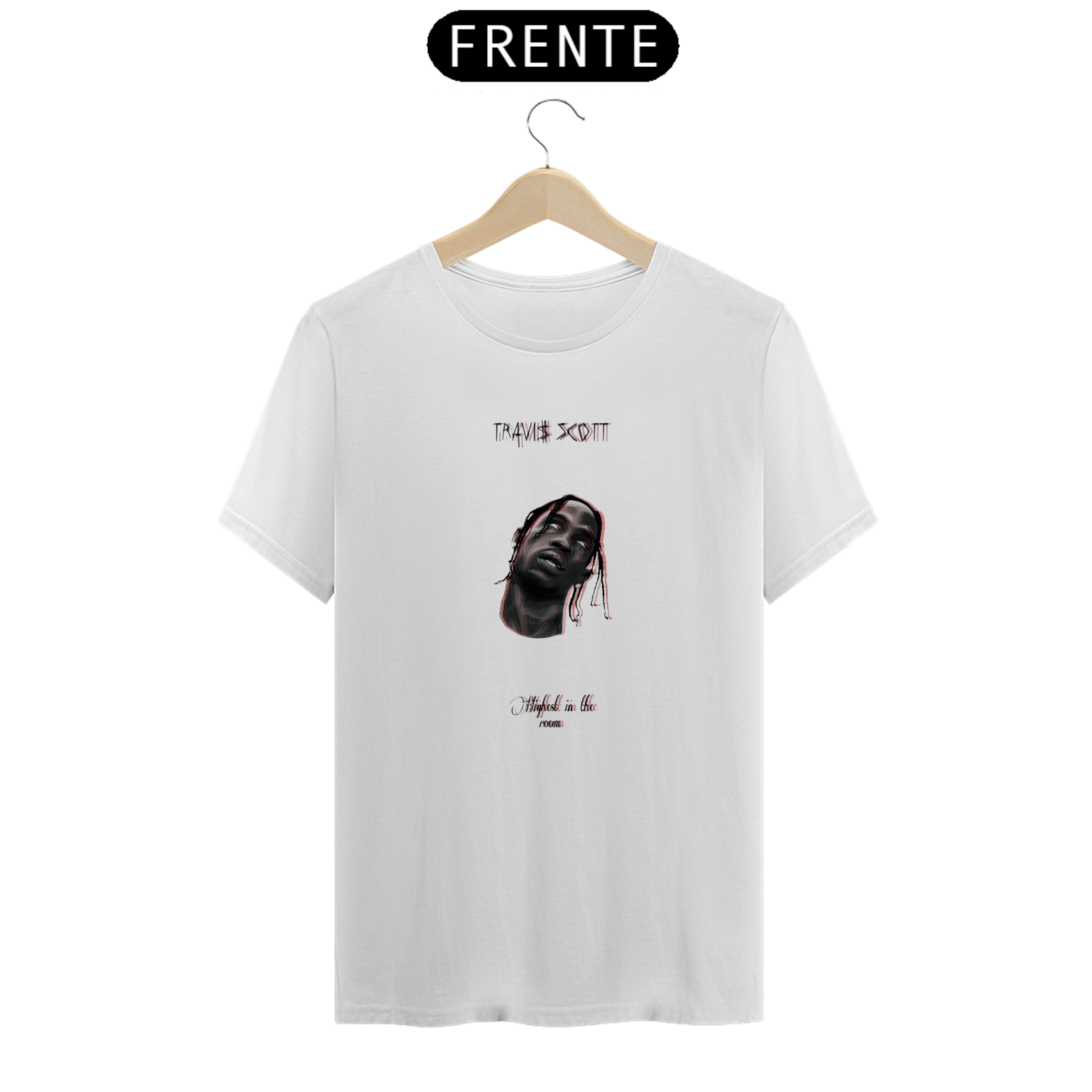 Nome do produto: Camiseta Masculina Travis