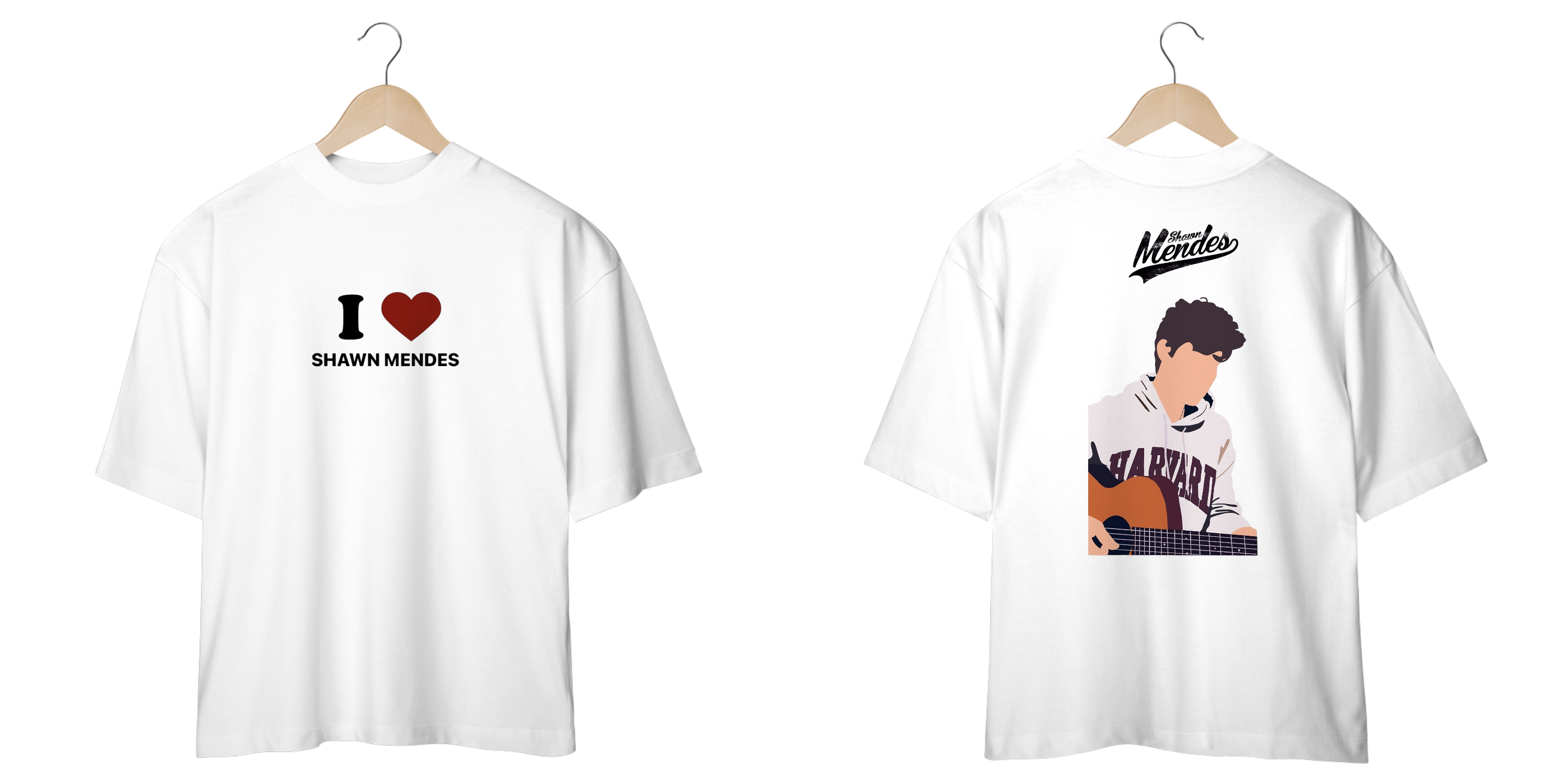 Nome do produto: Camiseta Oversized Shawn Mendes