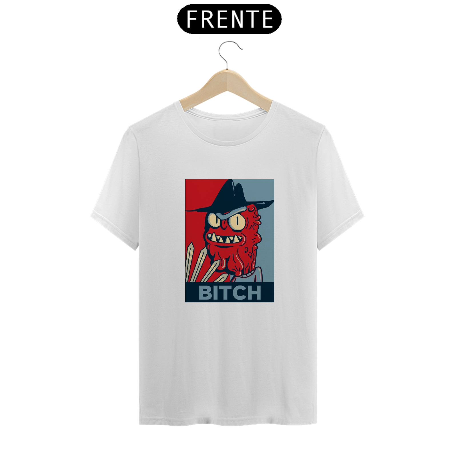 Nome do produto: Camiseta Masculina Bitch