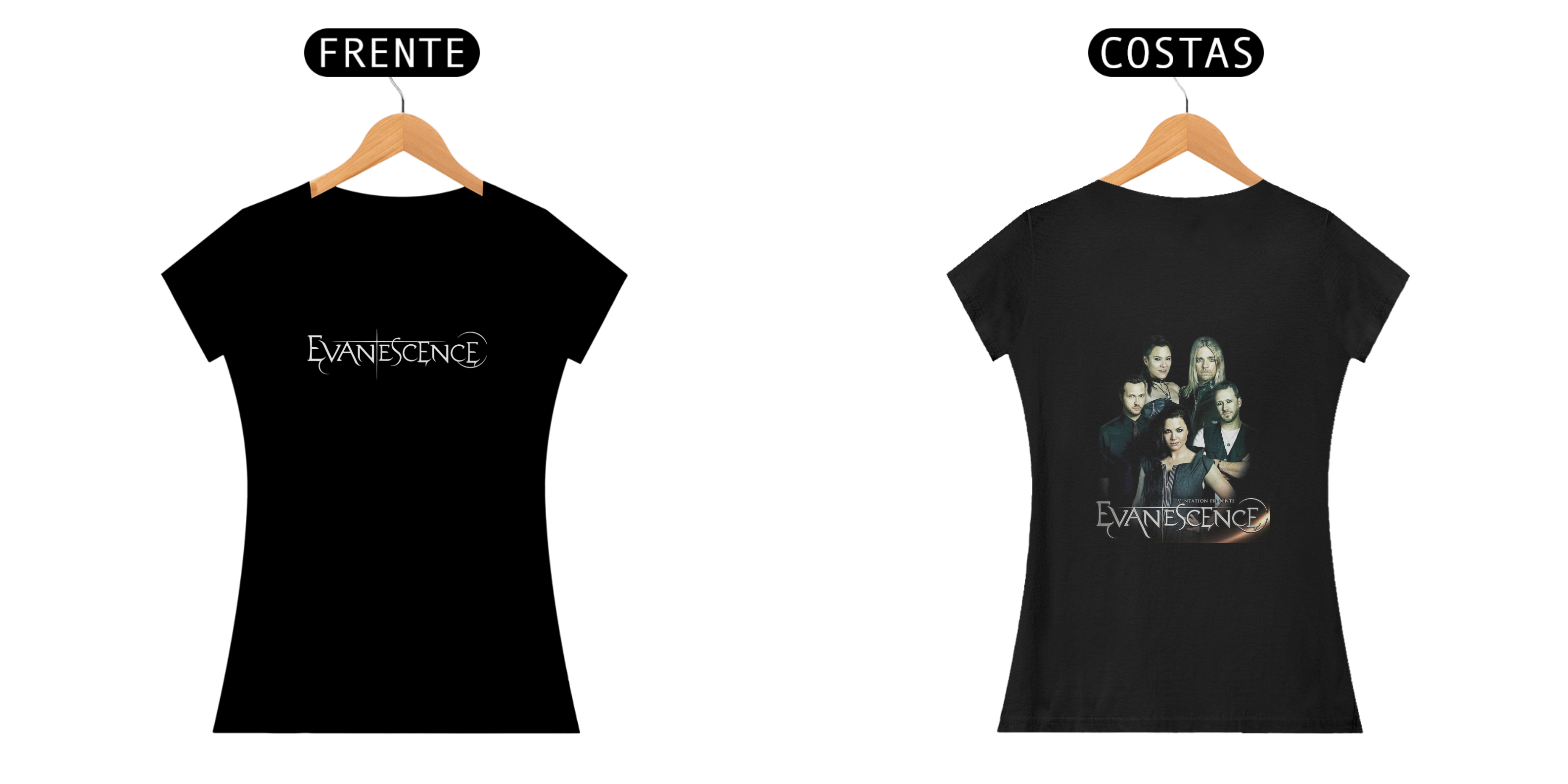 Nome do produto: Camiseta Feminina Evarns