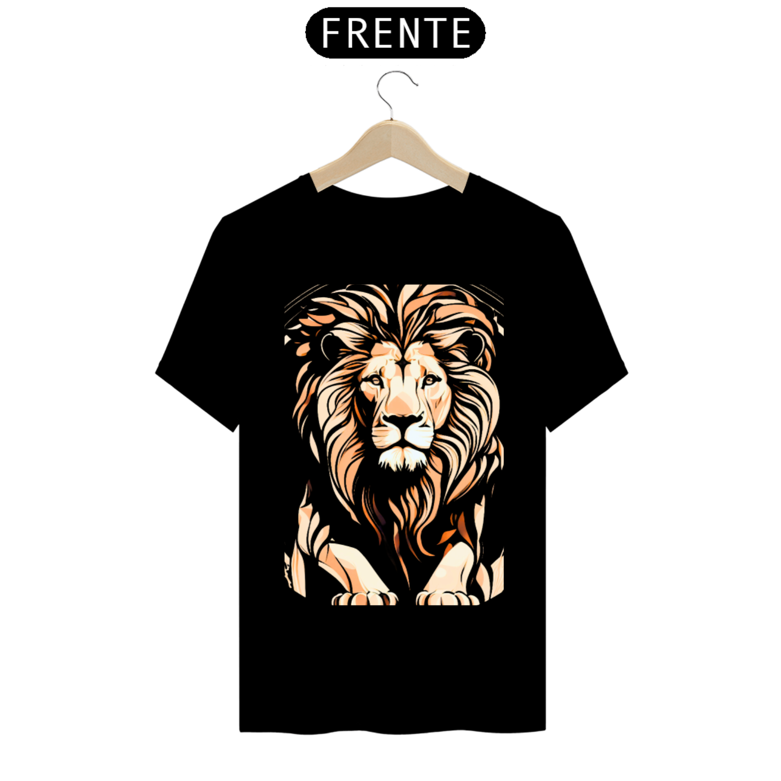 Nome do produto: Camiseta Prime Masculina Leao Financas