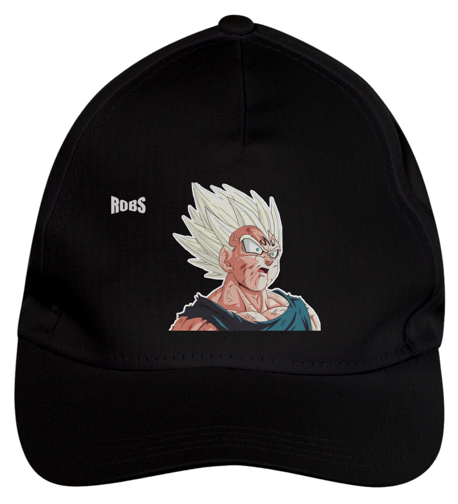 Nome do produto: Bone aba curva Majin Vegeta 