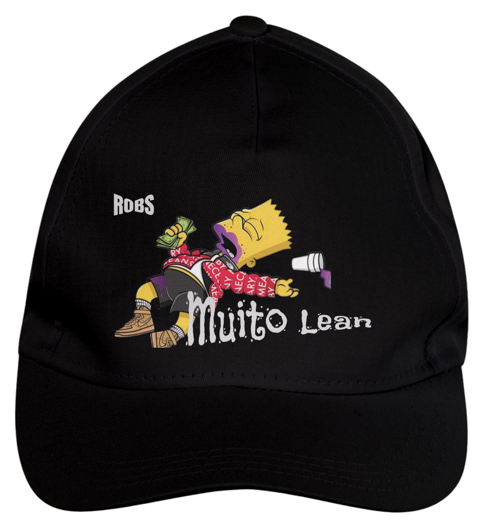 Nome do produto: Boné El Barto Trap Chapado De Lean