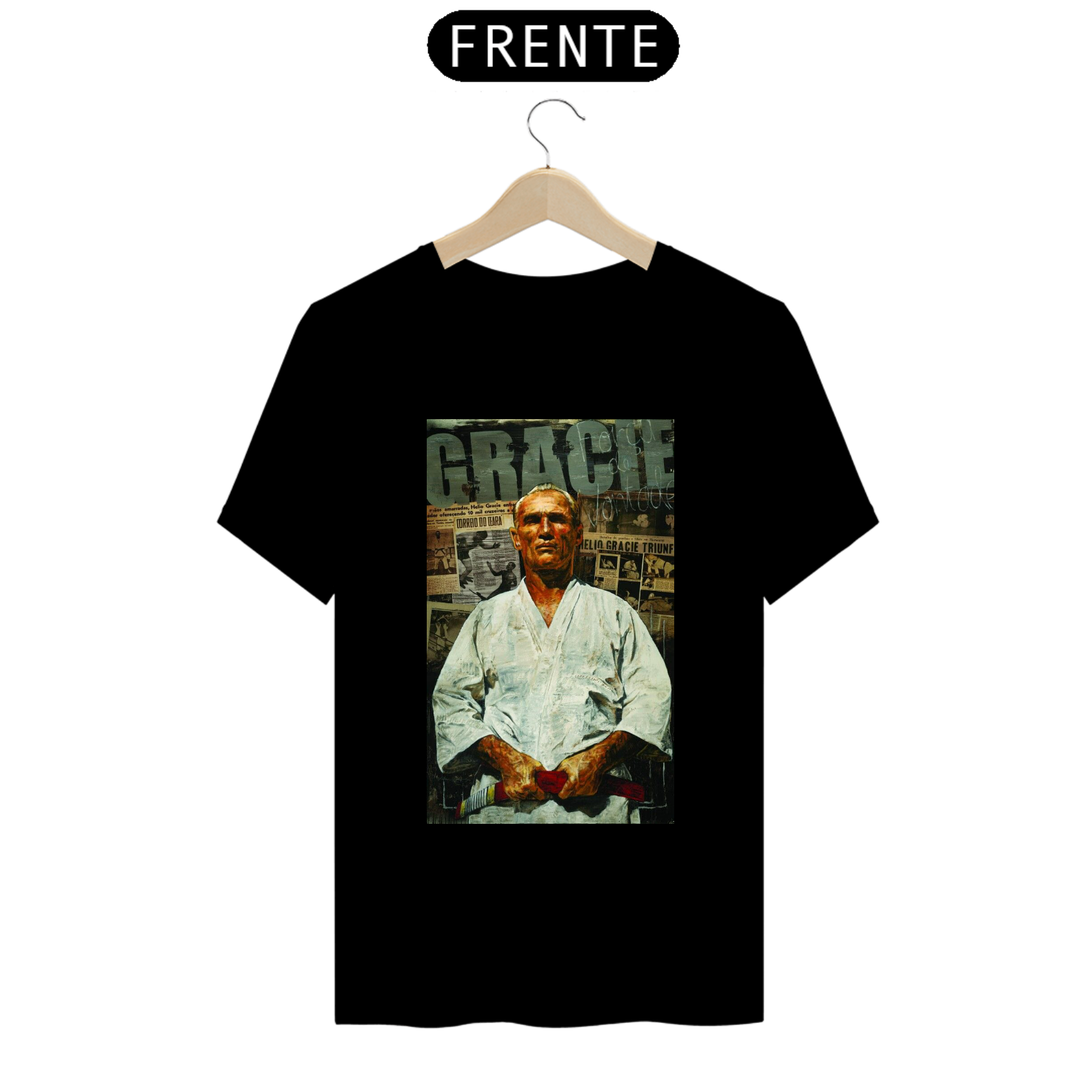Nome do produto: Camisa Jiu-Jitsu Hélio Gracie