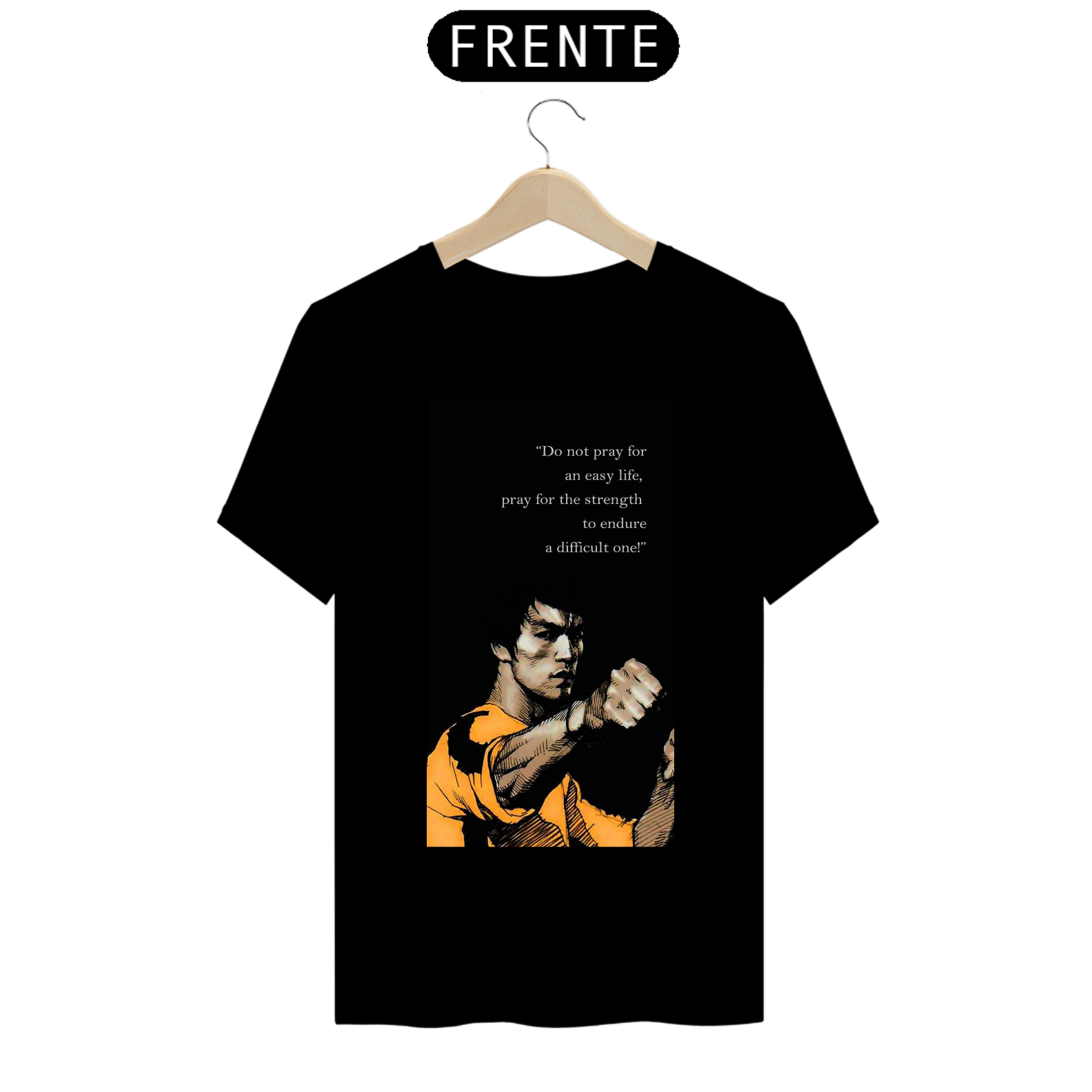 Nome do produto: Camisa do Bruce Lee