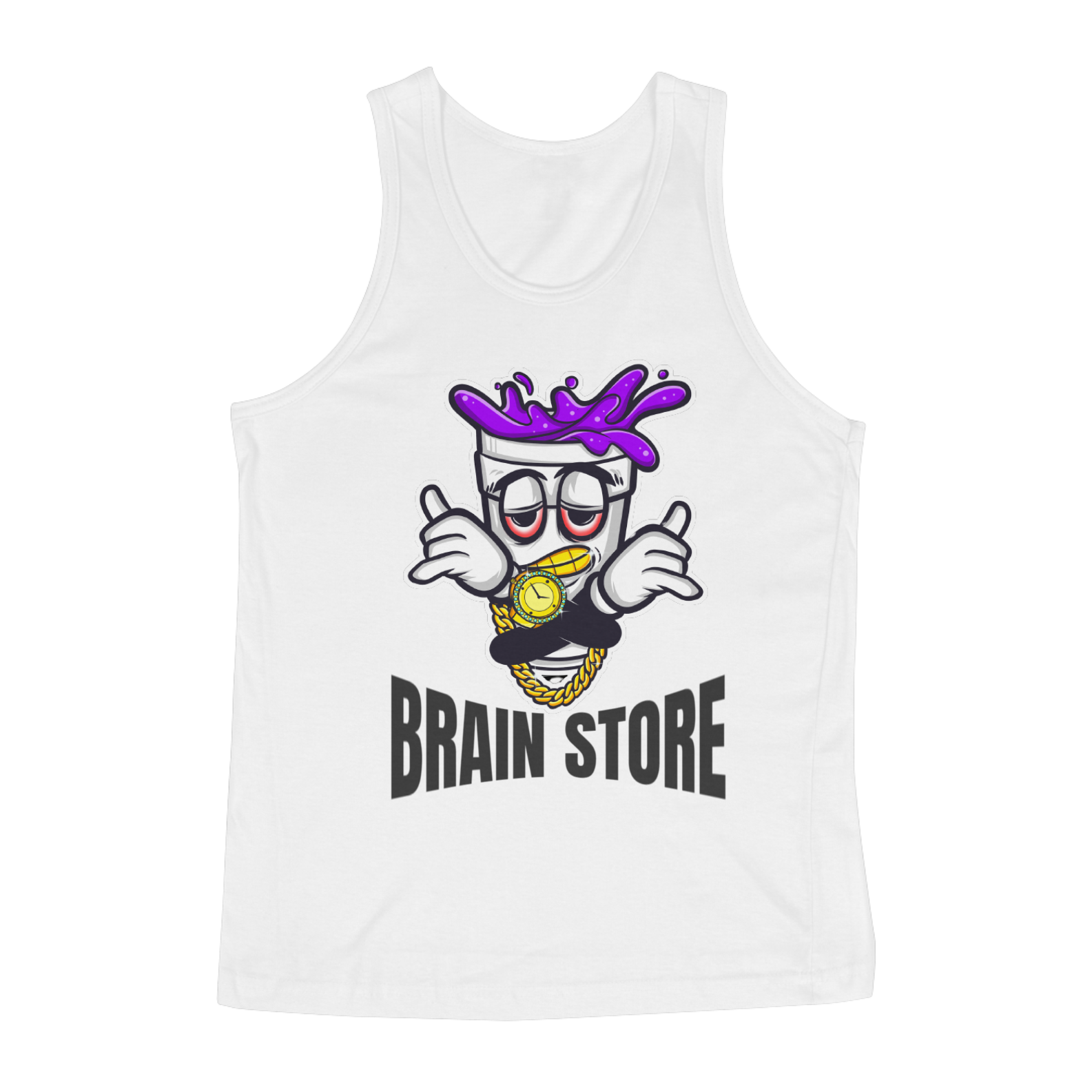 Nome do produto: CAMISETA CLASICA BRAIN STORE
