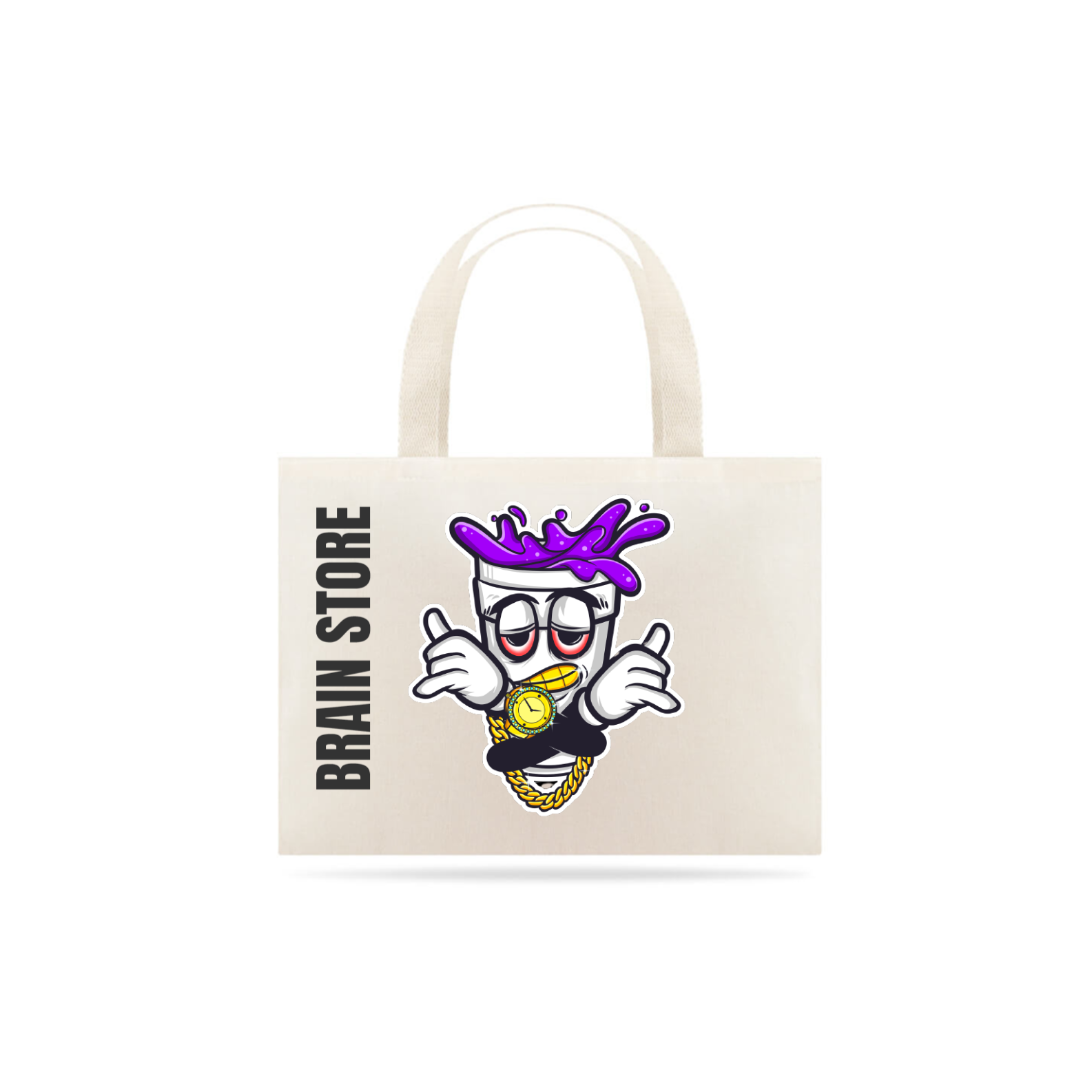 Nome do produto: ECOBAG BRAIN STORE 