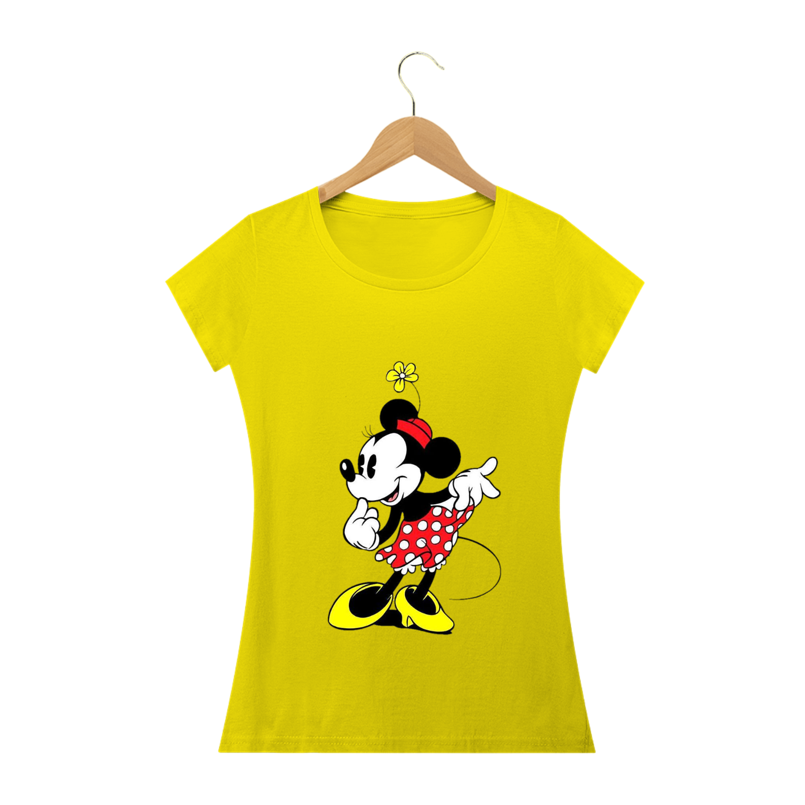Nome do produto: camisa feminina minnie mouse desenho