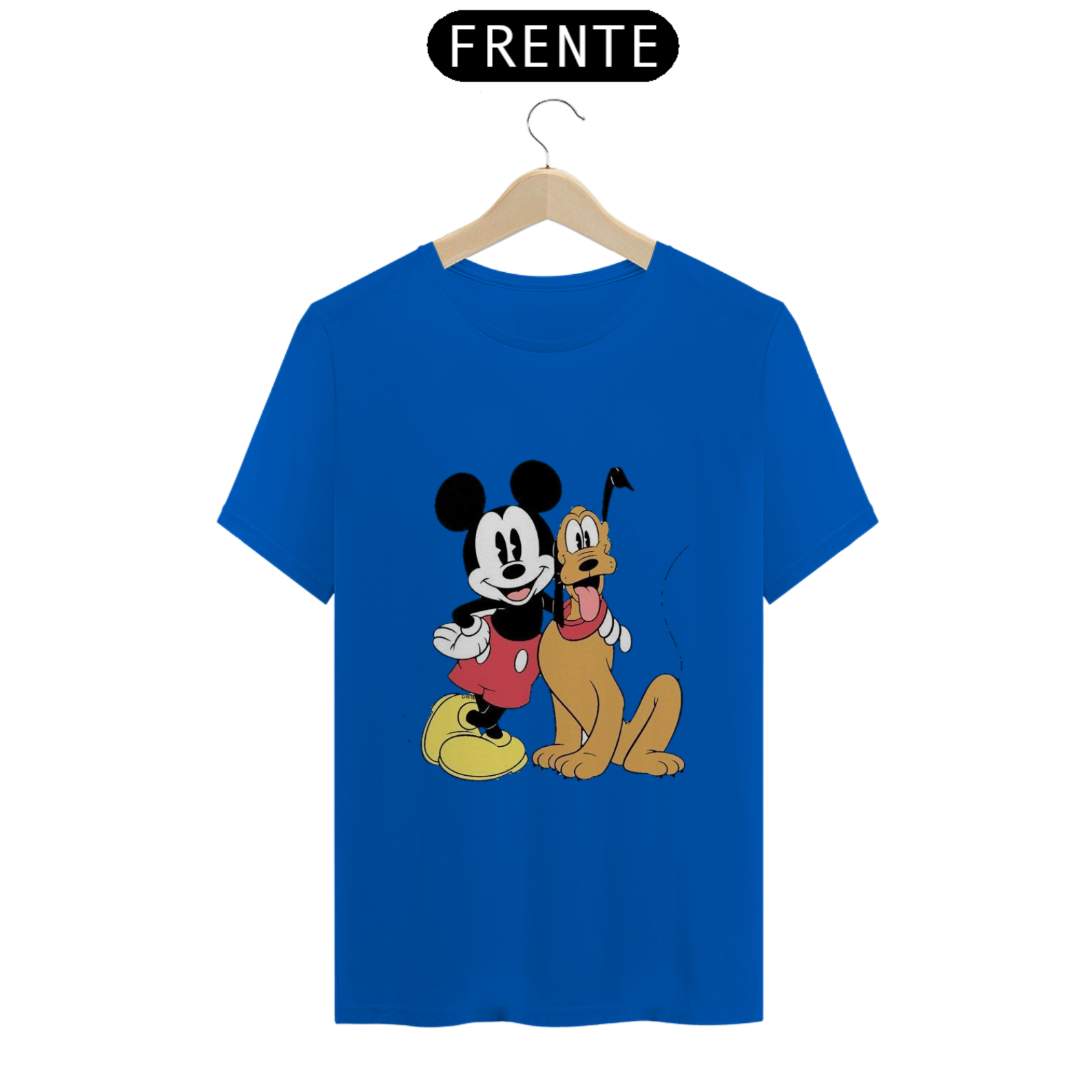 Nome do produto: camisa mickey e pluto