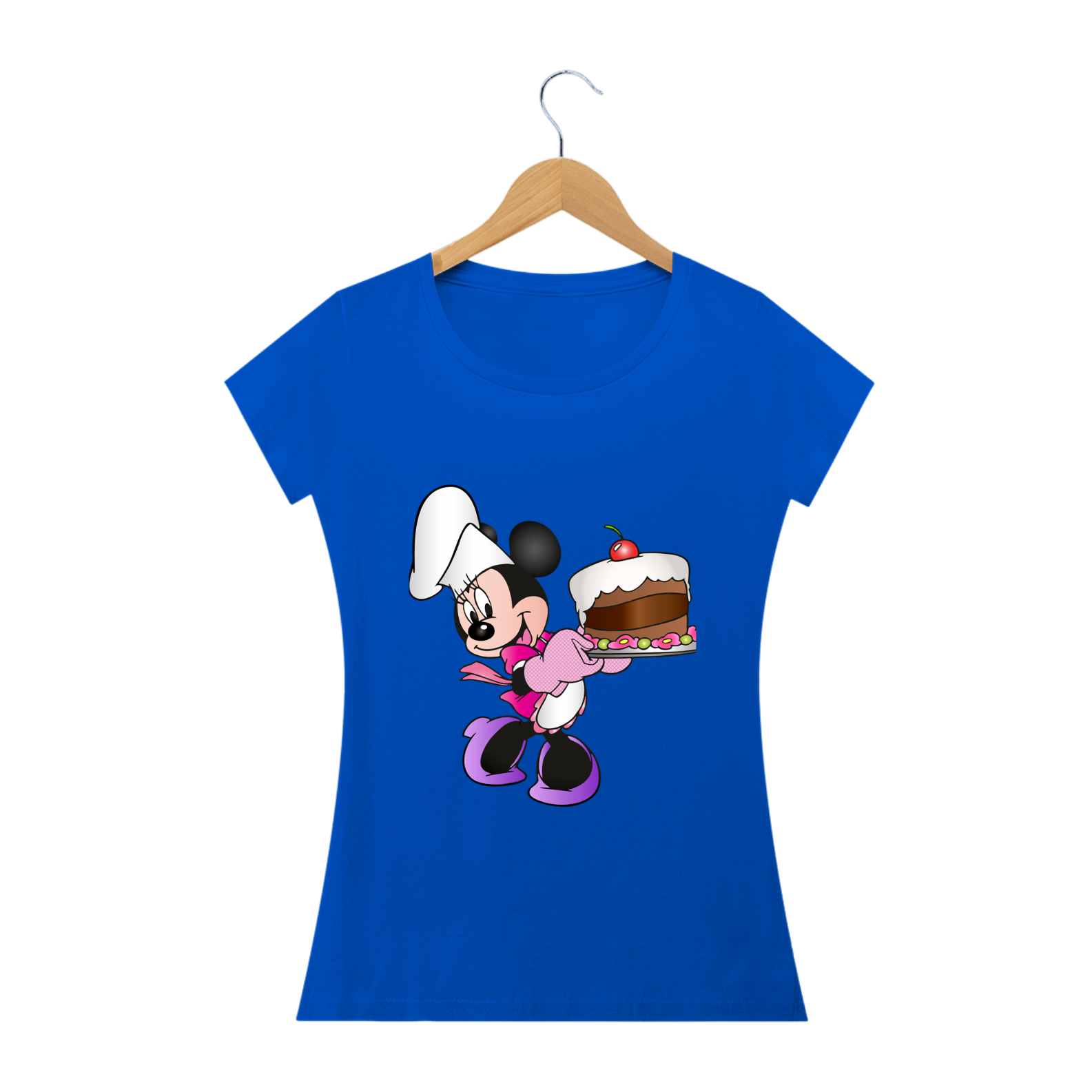 Nome do produto: camisa feminina minnie cozinheira