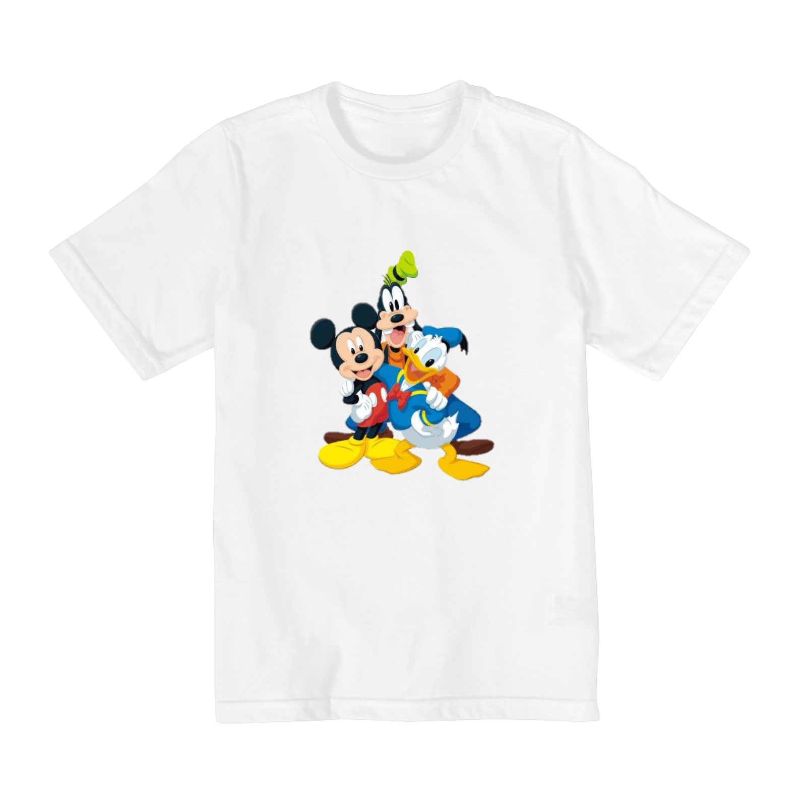 Nome do produto: camisa infantil 10 ao 14 mickey mouse e seus amigos
