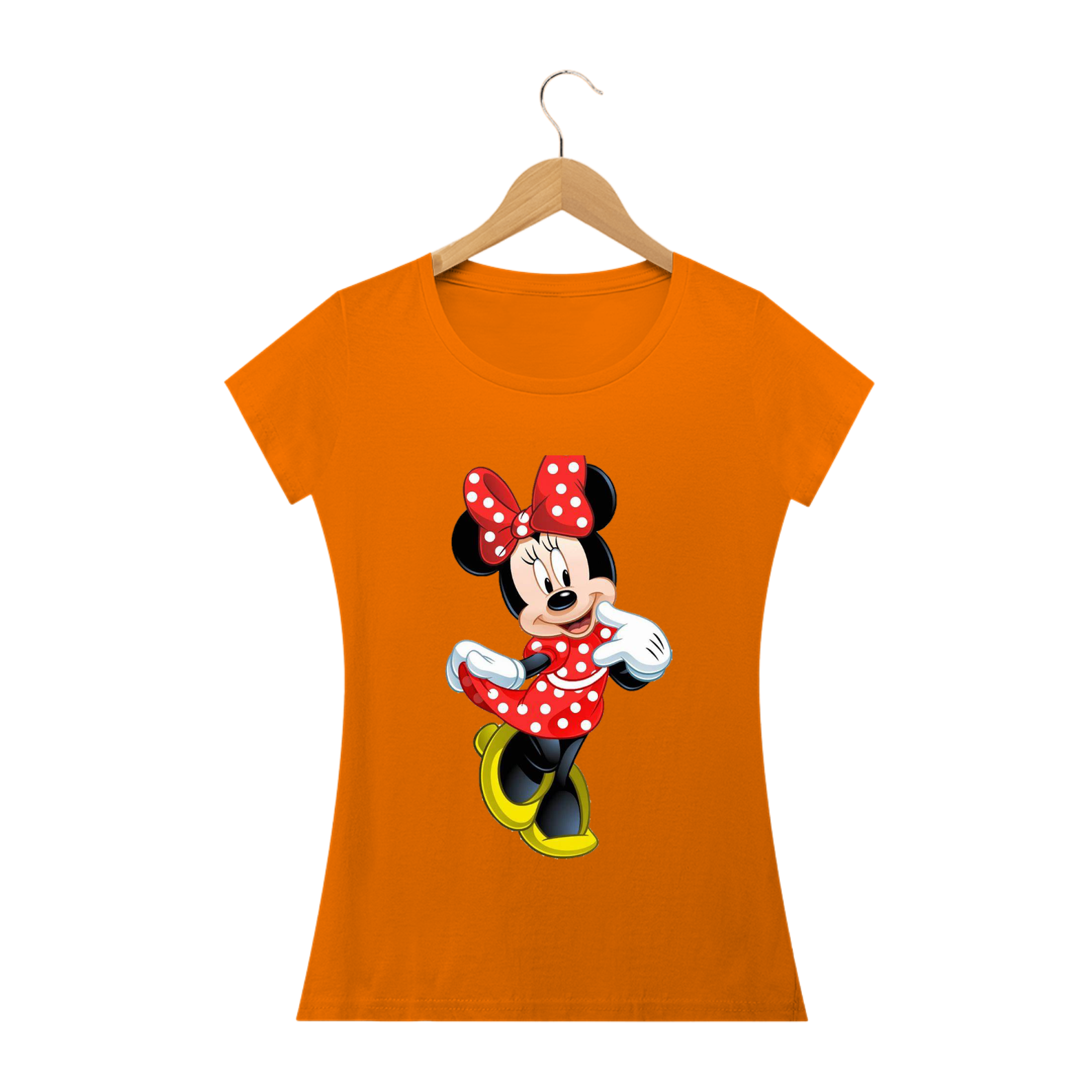 Nome do produto: camisa feminina minnie mouse