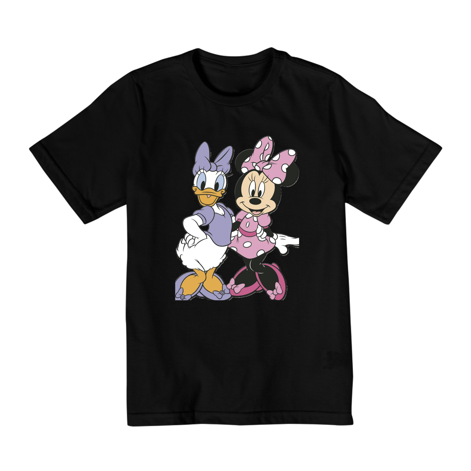 Nome do produto: camisa infantil 2 ao 8 minnie e margarida