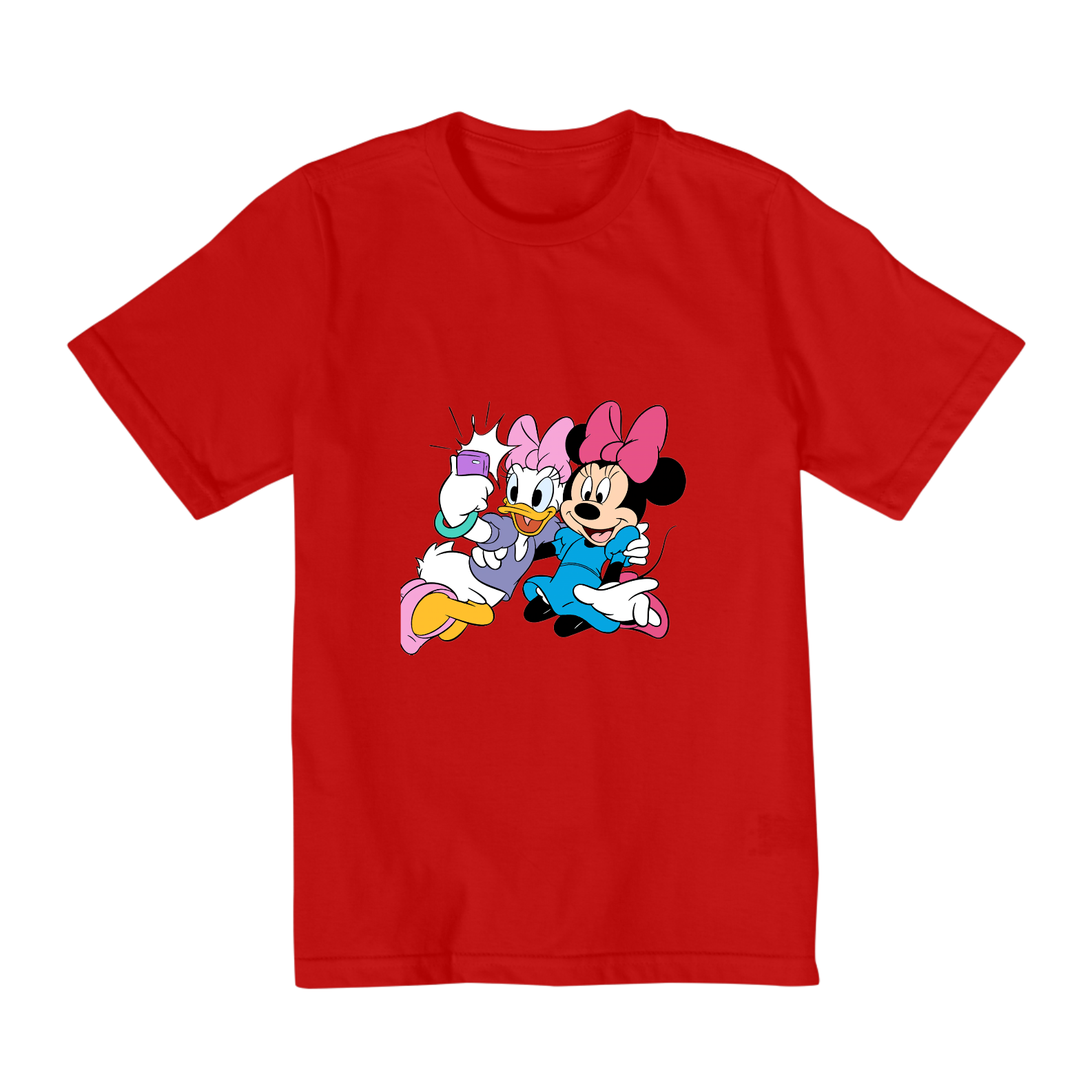 Nome do produto: camisa infantil 10 ao 14 minnie e margarida