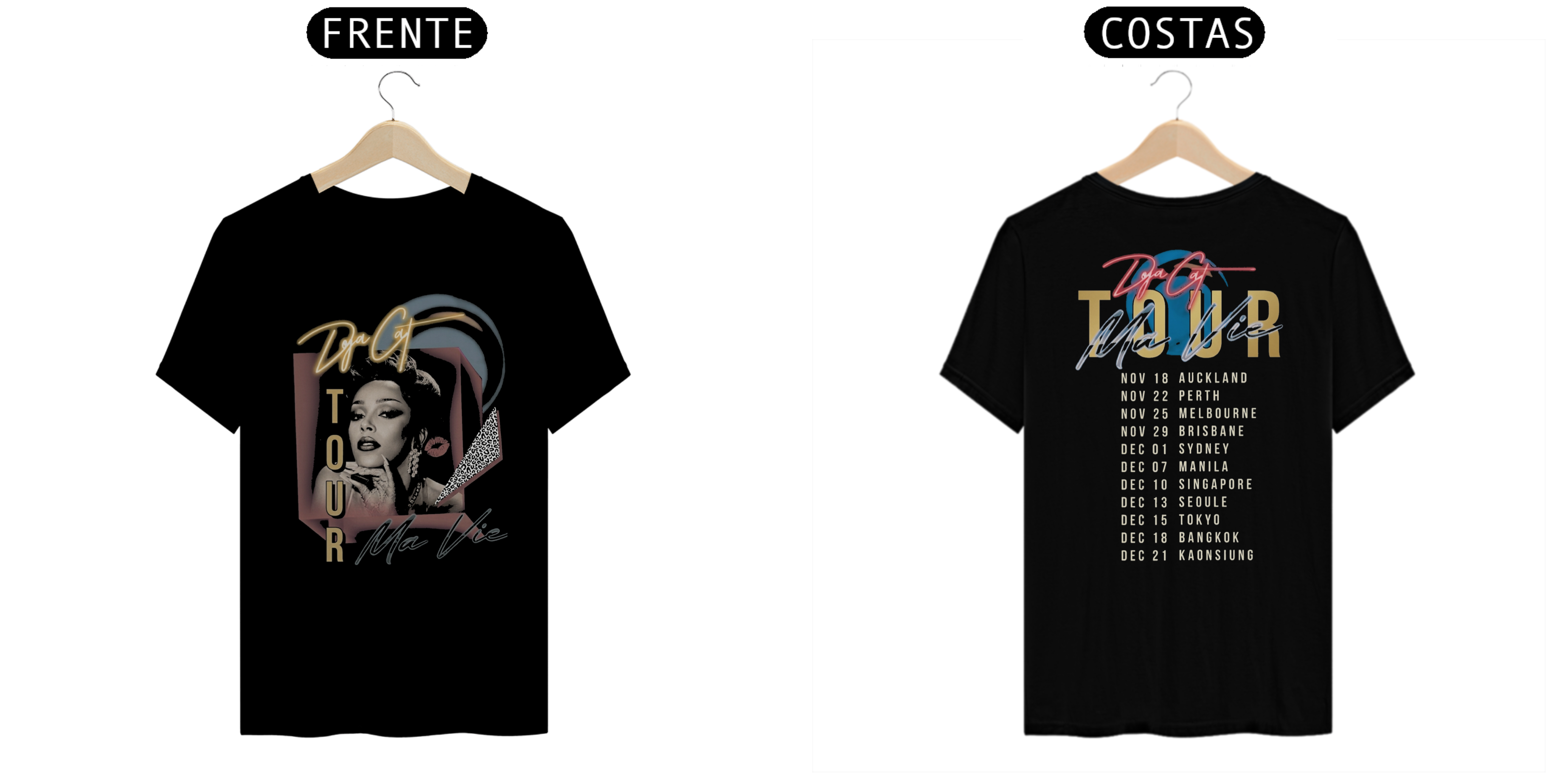 Nome do produto  DOJA CAT - MA VIE TOUR