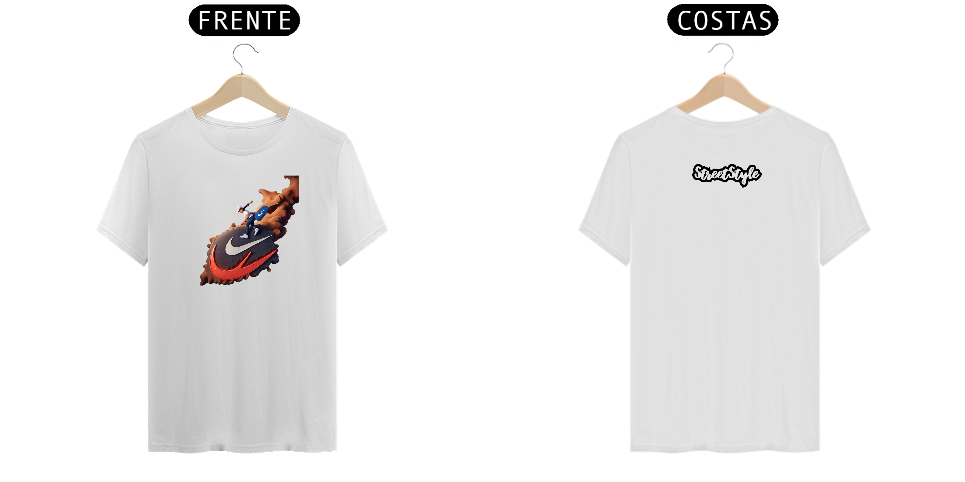 Nome do produto: CAMISETA  Nike ESTILO DE RUA GC