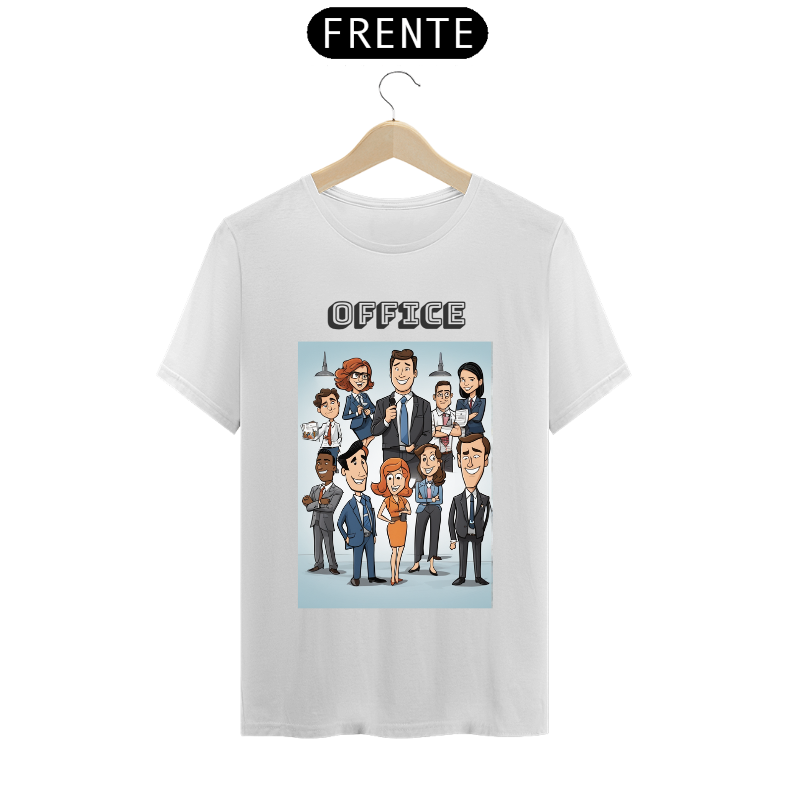 Nome do produto: Camisa da série office