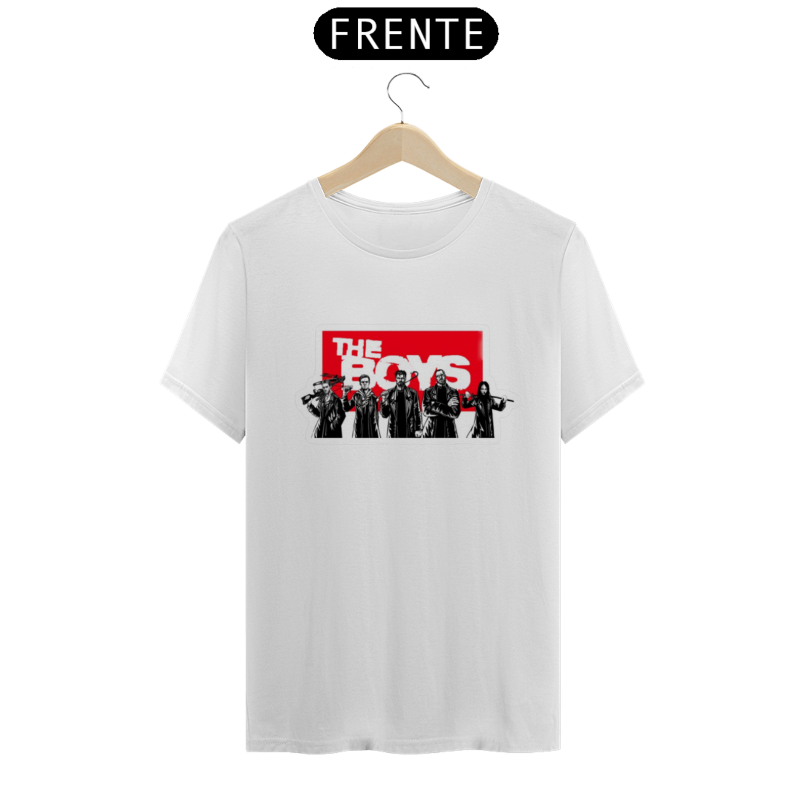 Nome do produto: Camiseta T-Shirt Classic Unissex / The Boys