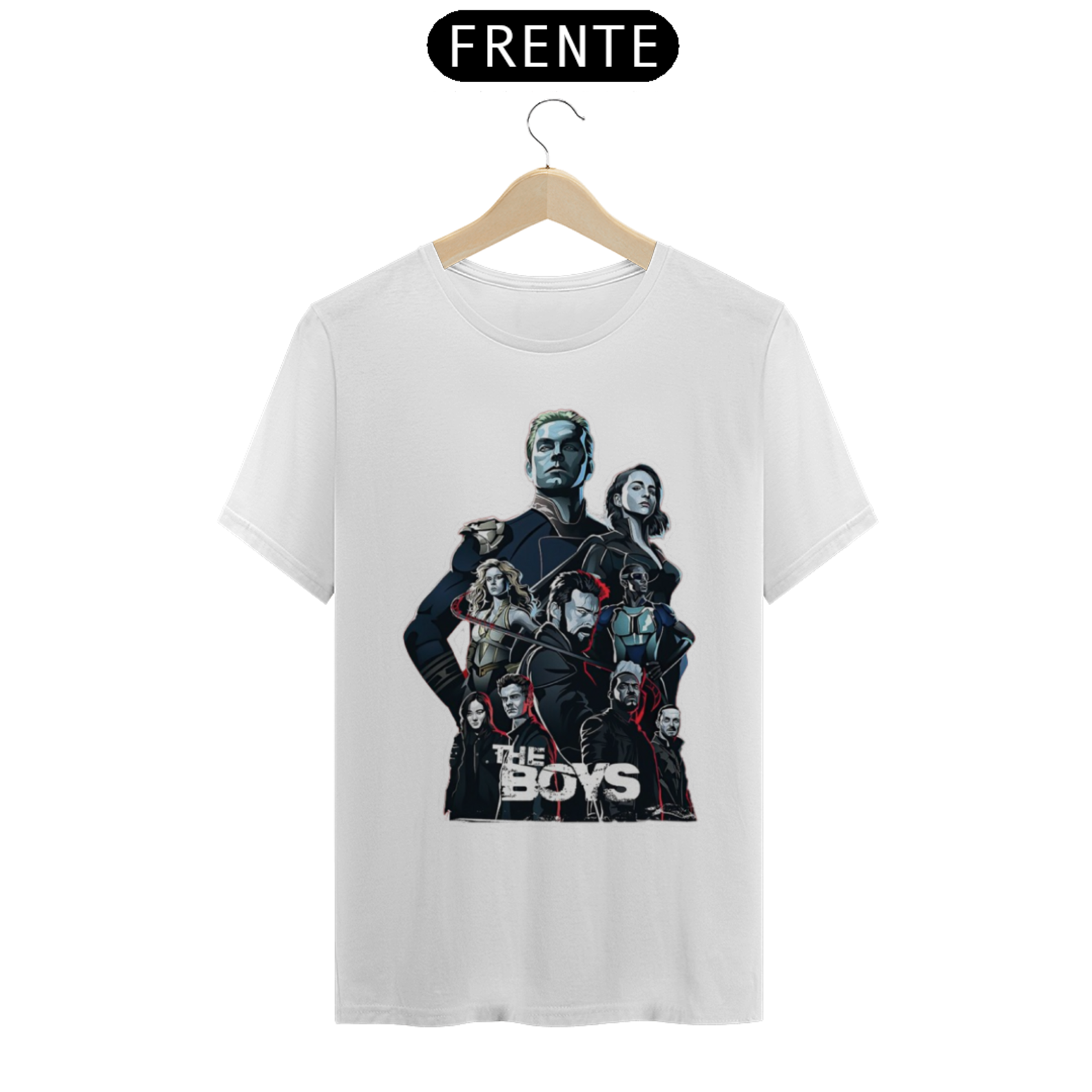 Nome do produto: Camiseta T-Shirt Classic Unissex / The Boys