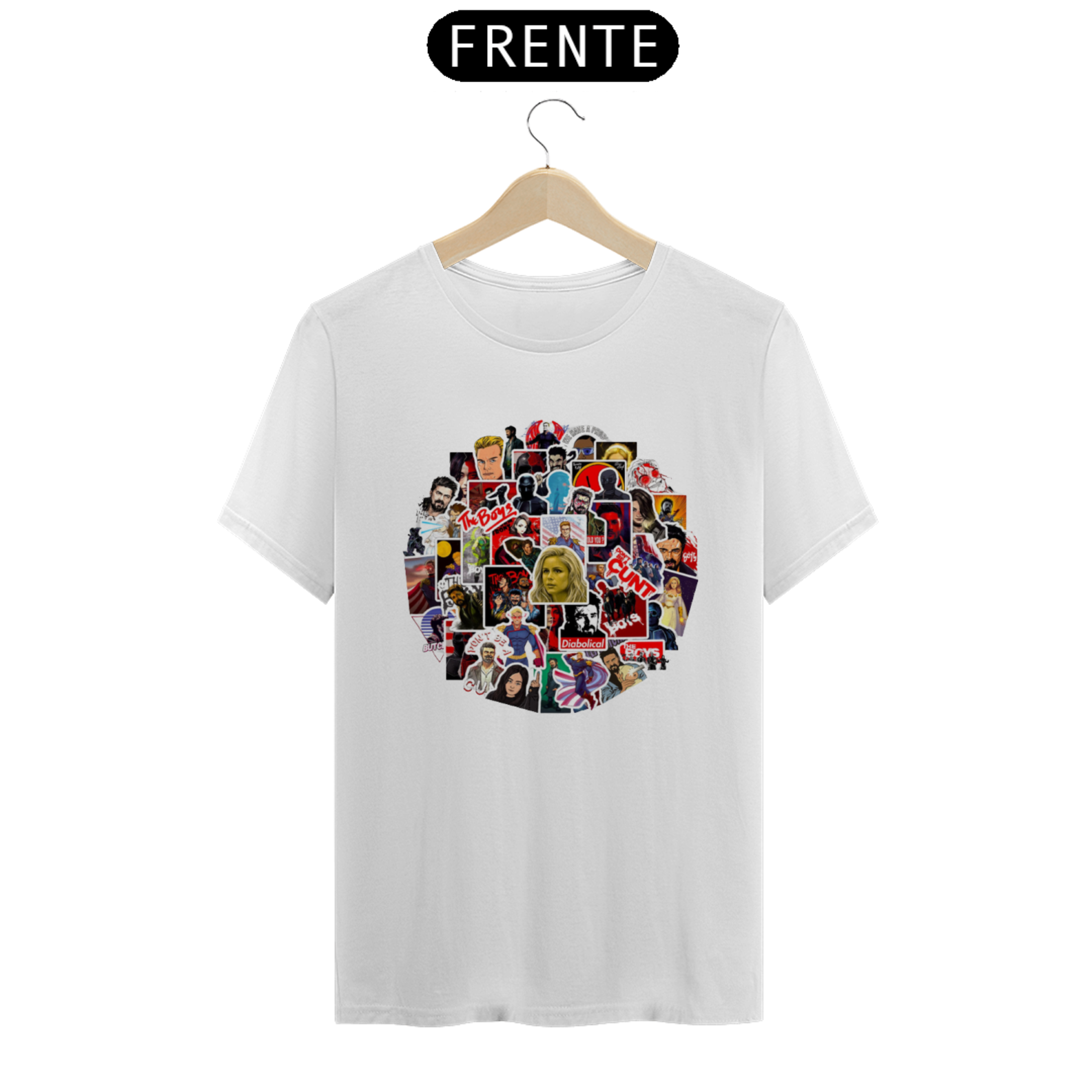 Nome do produto: Camiseta T-Shirt Classic Unissex / The Boys