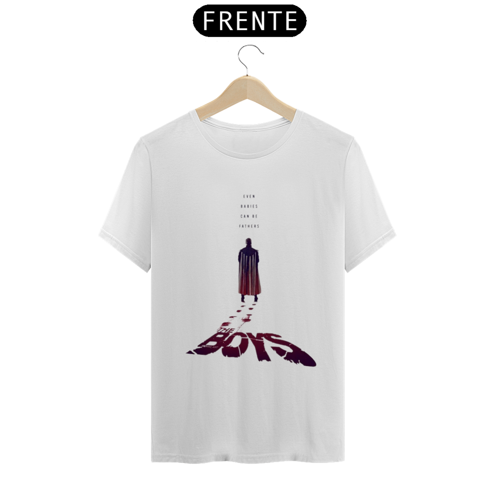 Nome do produto: Camiseta T-Shirt Classic Unissex / The Boys - Capitão Pátria