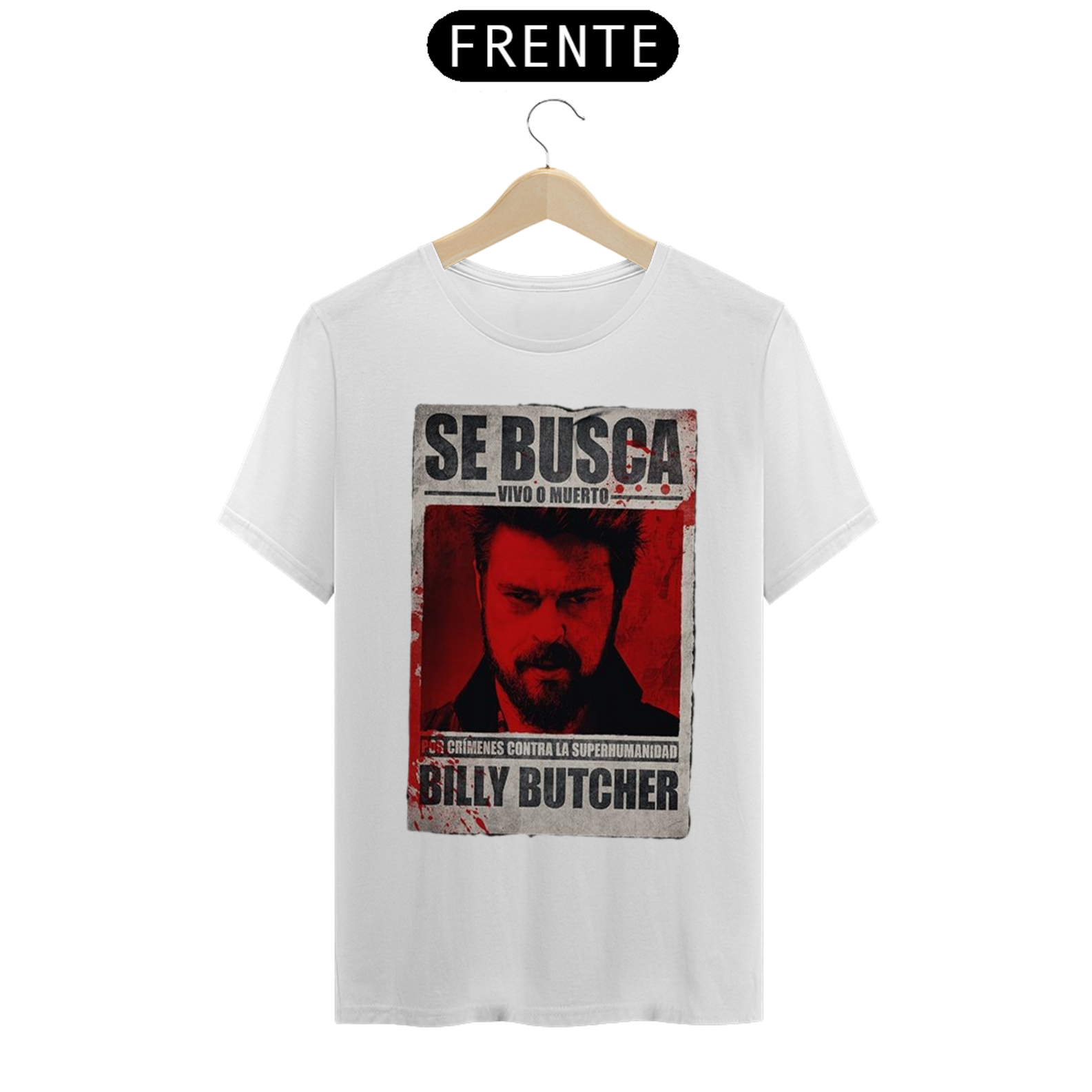 Nome do produto: Camiseta T-Shirt Classic Unissex / The Boys - Procura-se Billy Butcher