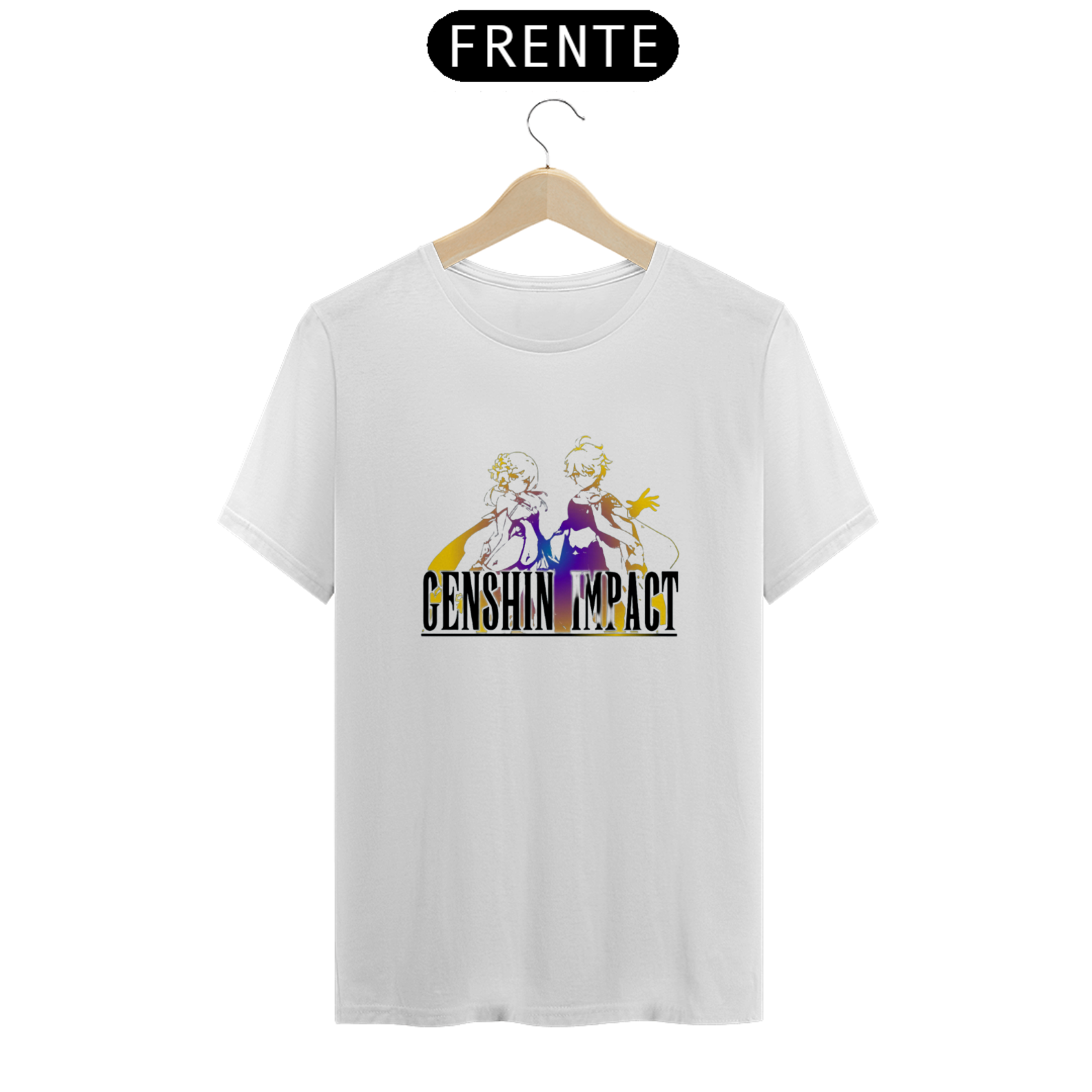 Nome do produto: Camiseta T-Shirt Classic Unissex / Genshin Impact