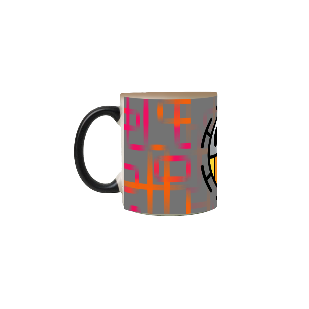 Nome do produto: Caneca Mágica One Piece Simbolo Pirate