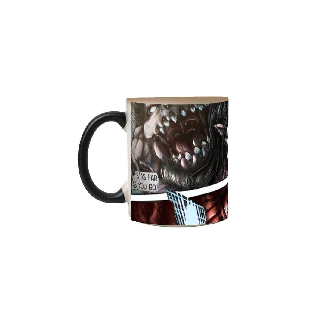 Nome do produto: Caneca Mágica Attack On Titan