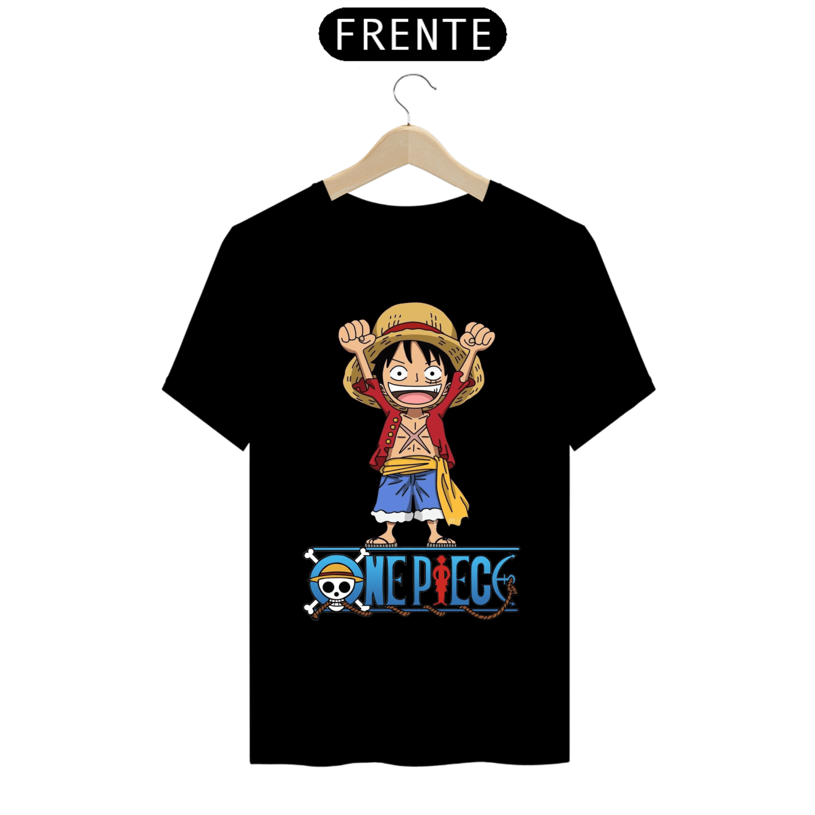 Nome do produto: Camiseta T-Shirt Classic Unissex / One Piece Luffy