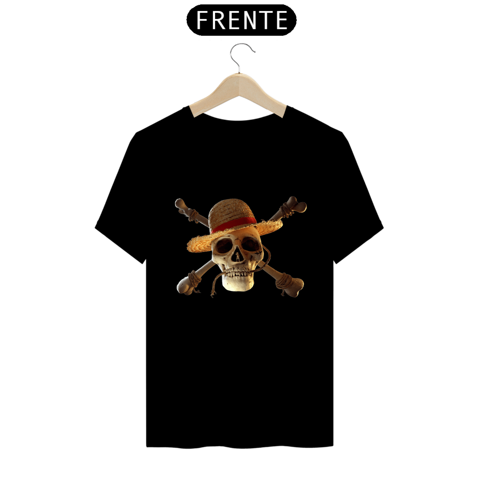 Nome do produto: Camiseta T -Shirt Classic Unissex / One Piece Logo Realista