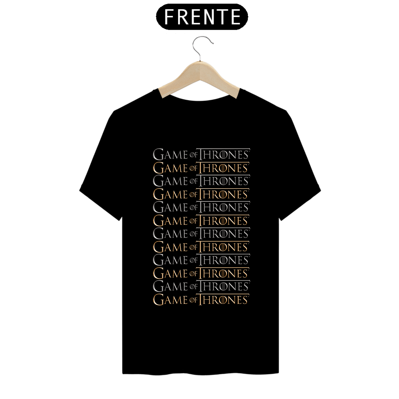 Nome do produto: Camiseta T-Shirt Classic Unissex / Game Of Thrones