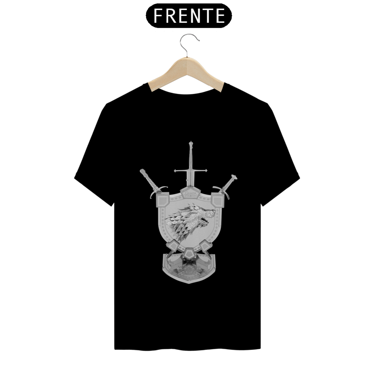 Nome do produto: Camiseta T-Shirt Classic Unissex / Game Of Thrones