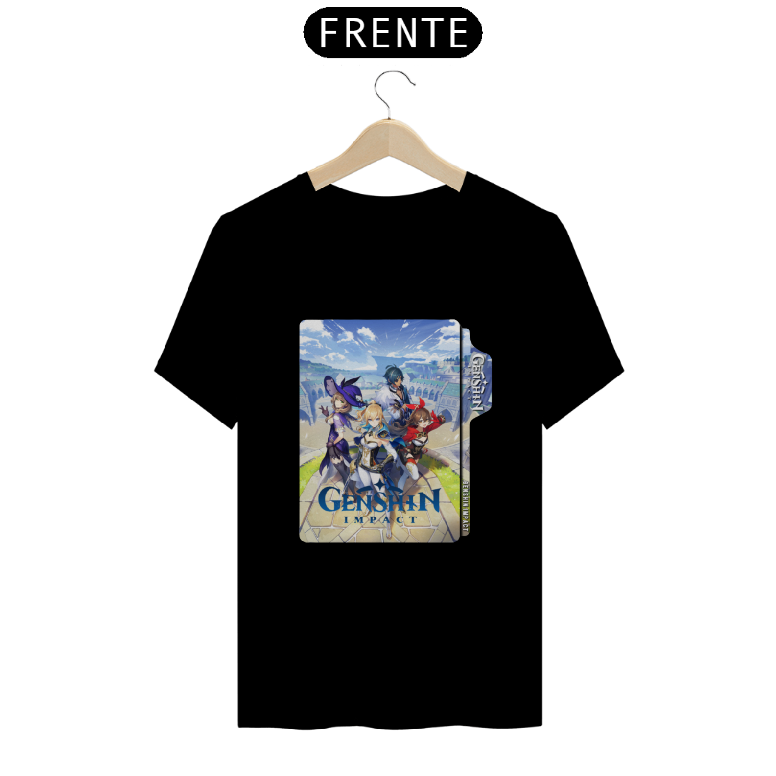 Nome do produto: Camiseta T-Shirt Classic Unissex / Genshin Impact