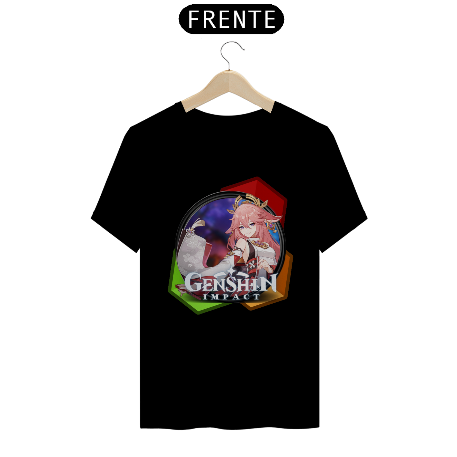 Nome do produto: Camiseta T-Shirt Classic Unissex / Genshin Impact