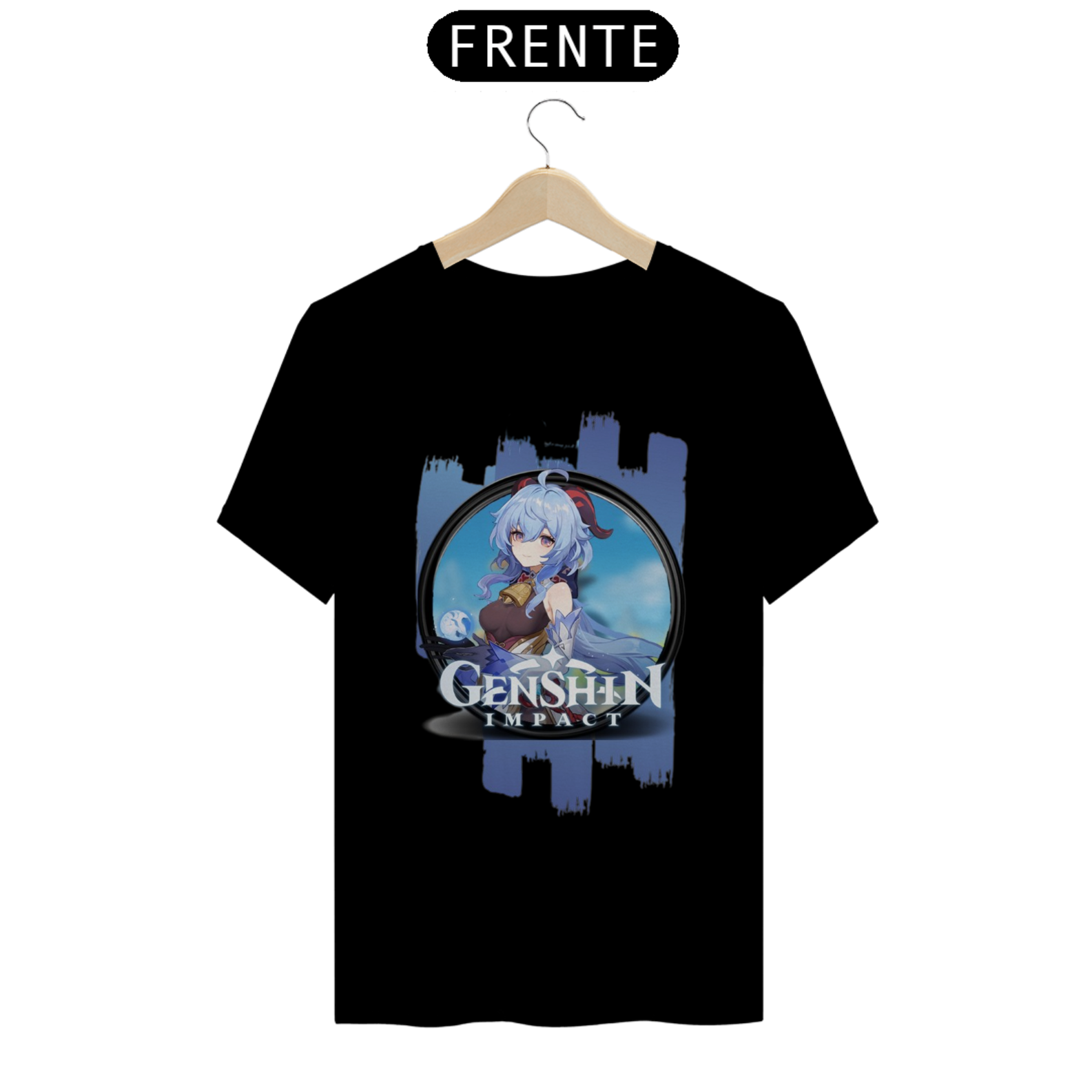 Nome do produto: Camiseta T-Shirt Classic Unissex / Genshin Impact Ganyu